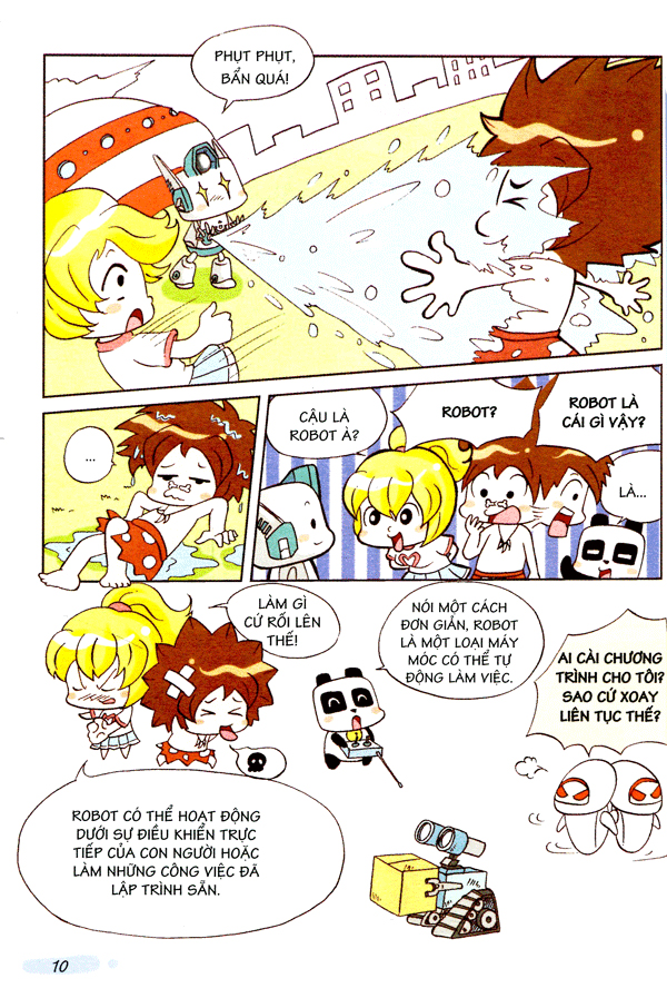 wow! - những bí mật kỳ diệu dành cho học sinh - tìm hiểu thế giới robot