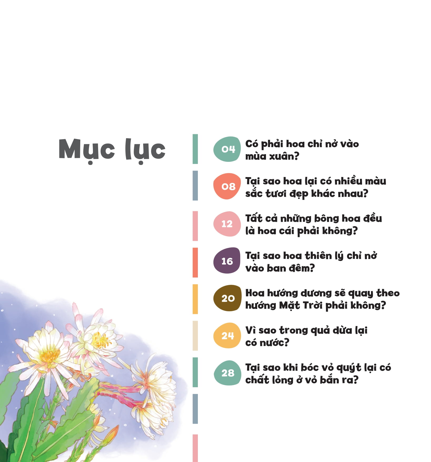 wow, thì ra là thế! - bí mật nhỏ của thực vật