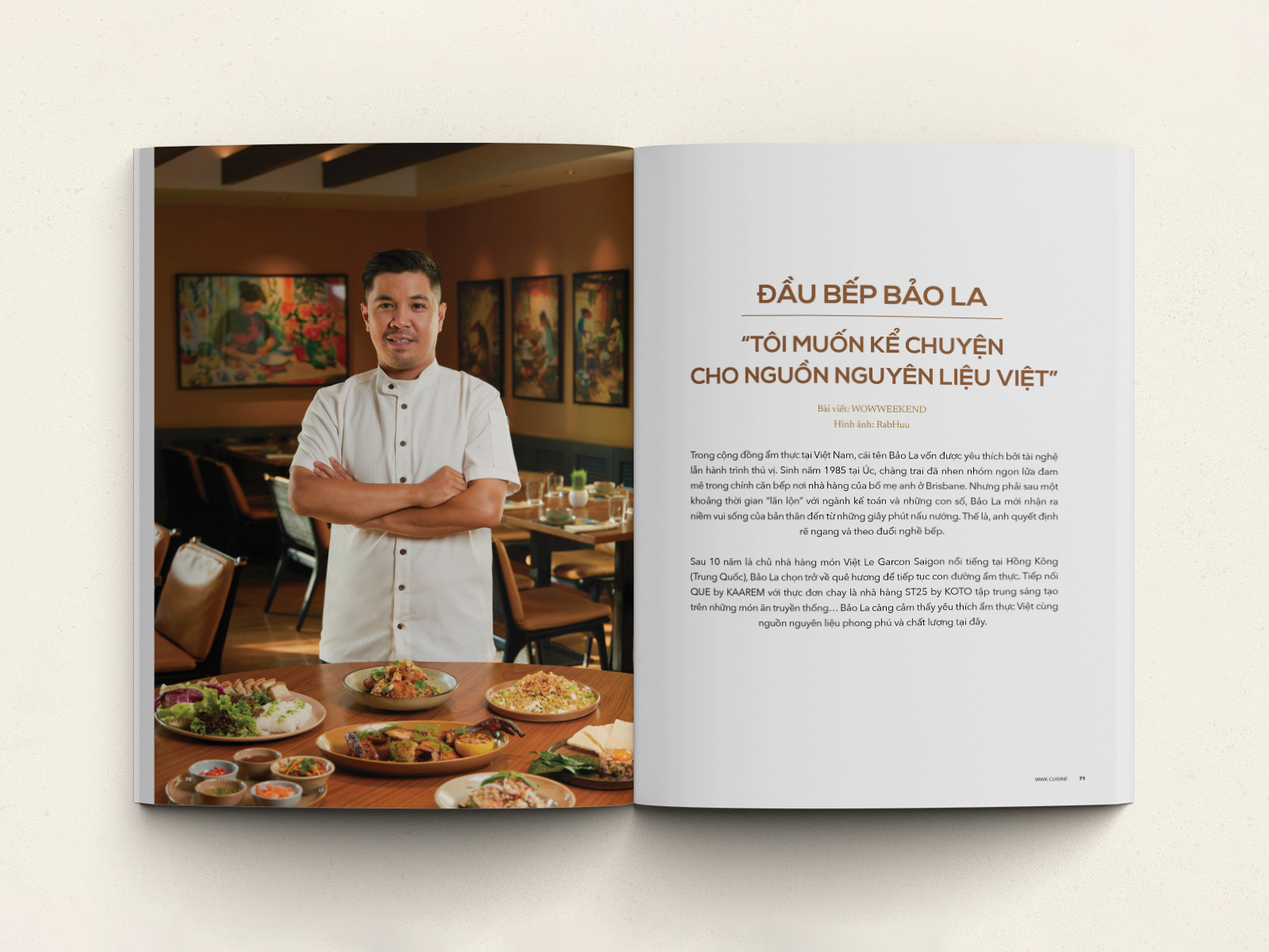 wowweekend cuisine -trải nghiệm tinh hoa ẩm thực - vol 5 - hương mùa hè