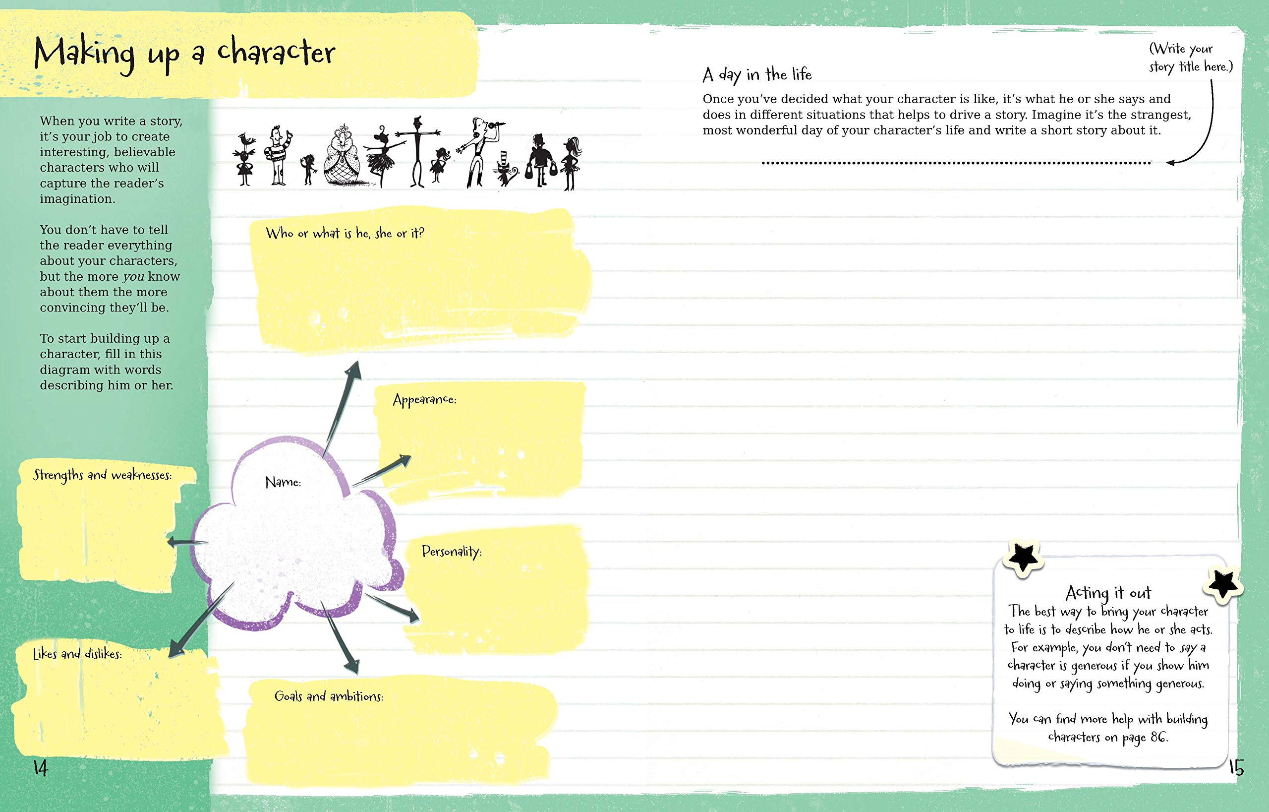 write your own story book