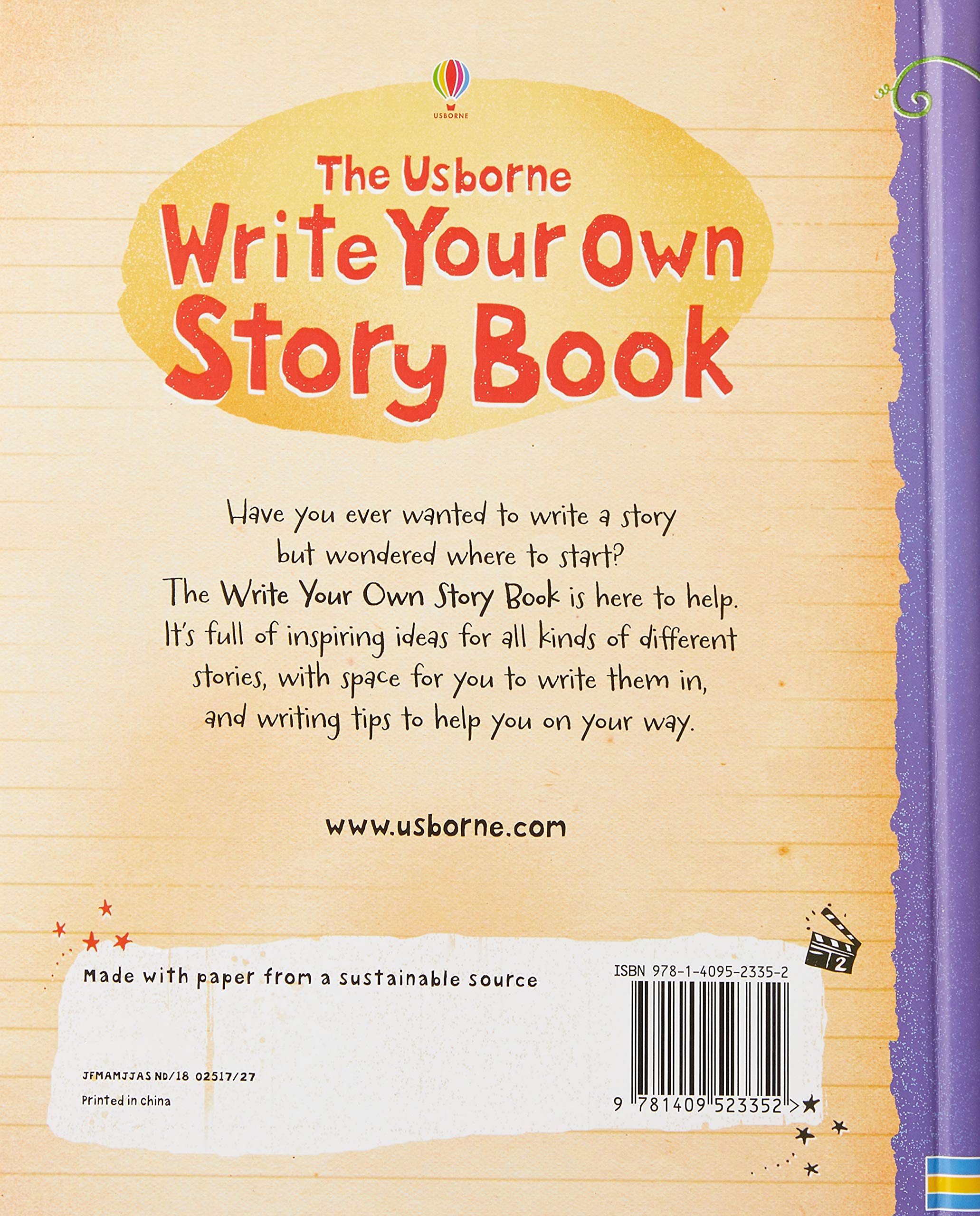 write your own story book