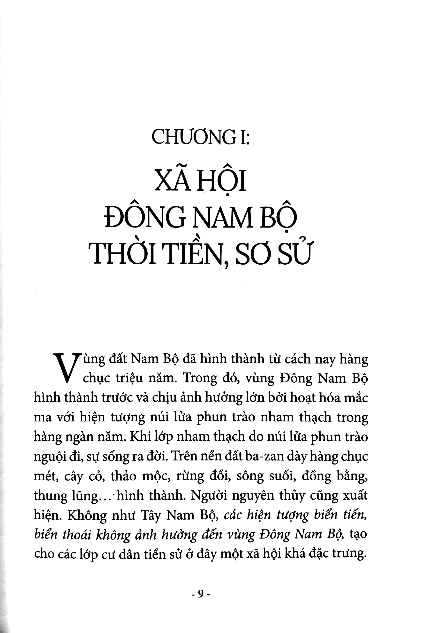 xã hội đông nam bộ từ khởi thủy đến đầu thế kỷ xxi