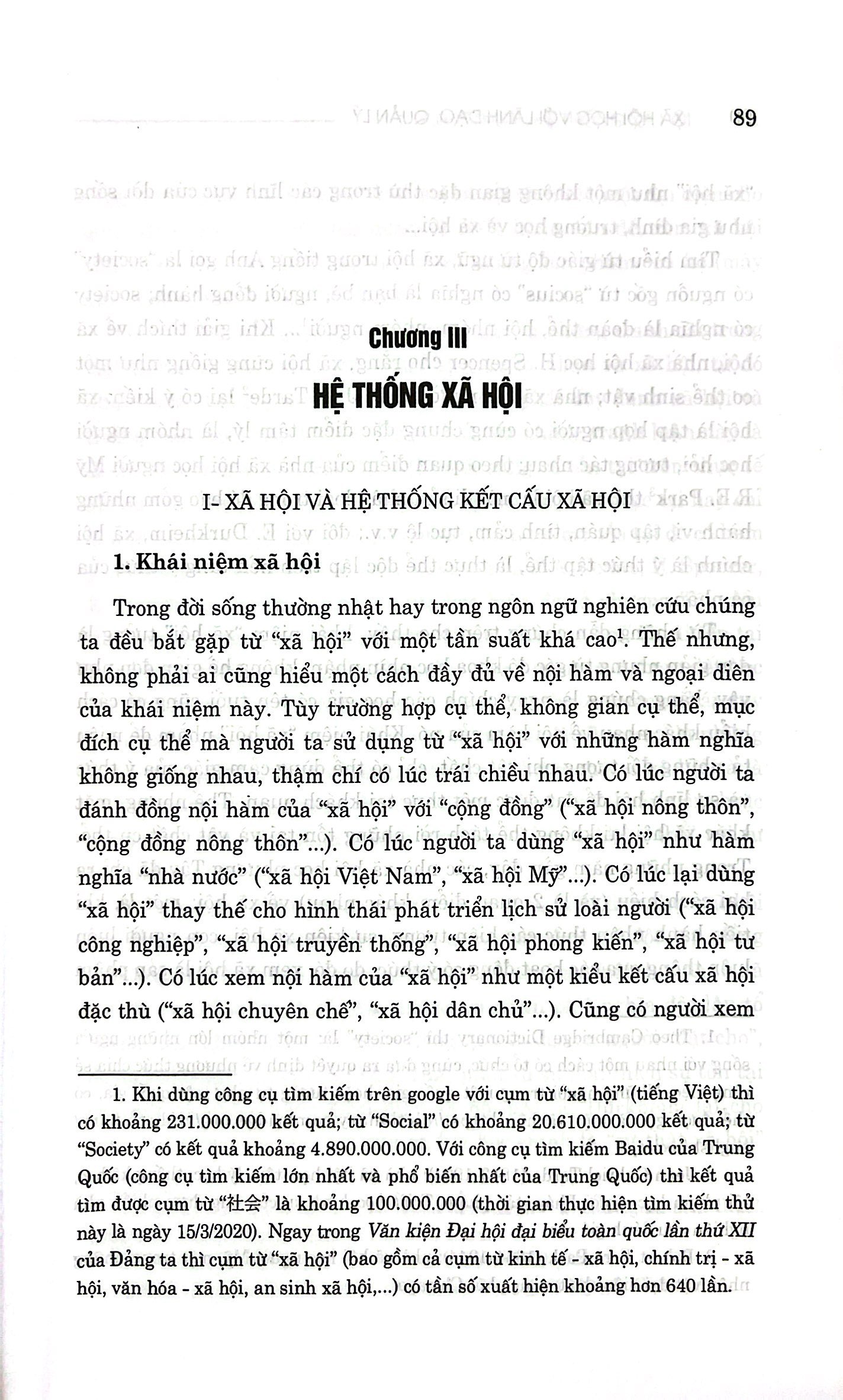 xã hội học với lãnh đạo, quản lý