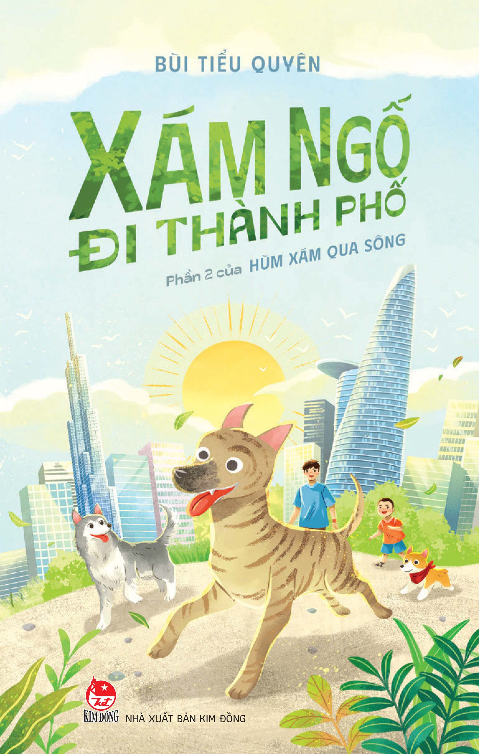 xám ngố đi thành phố
