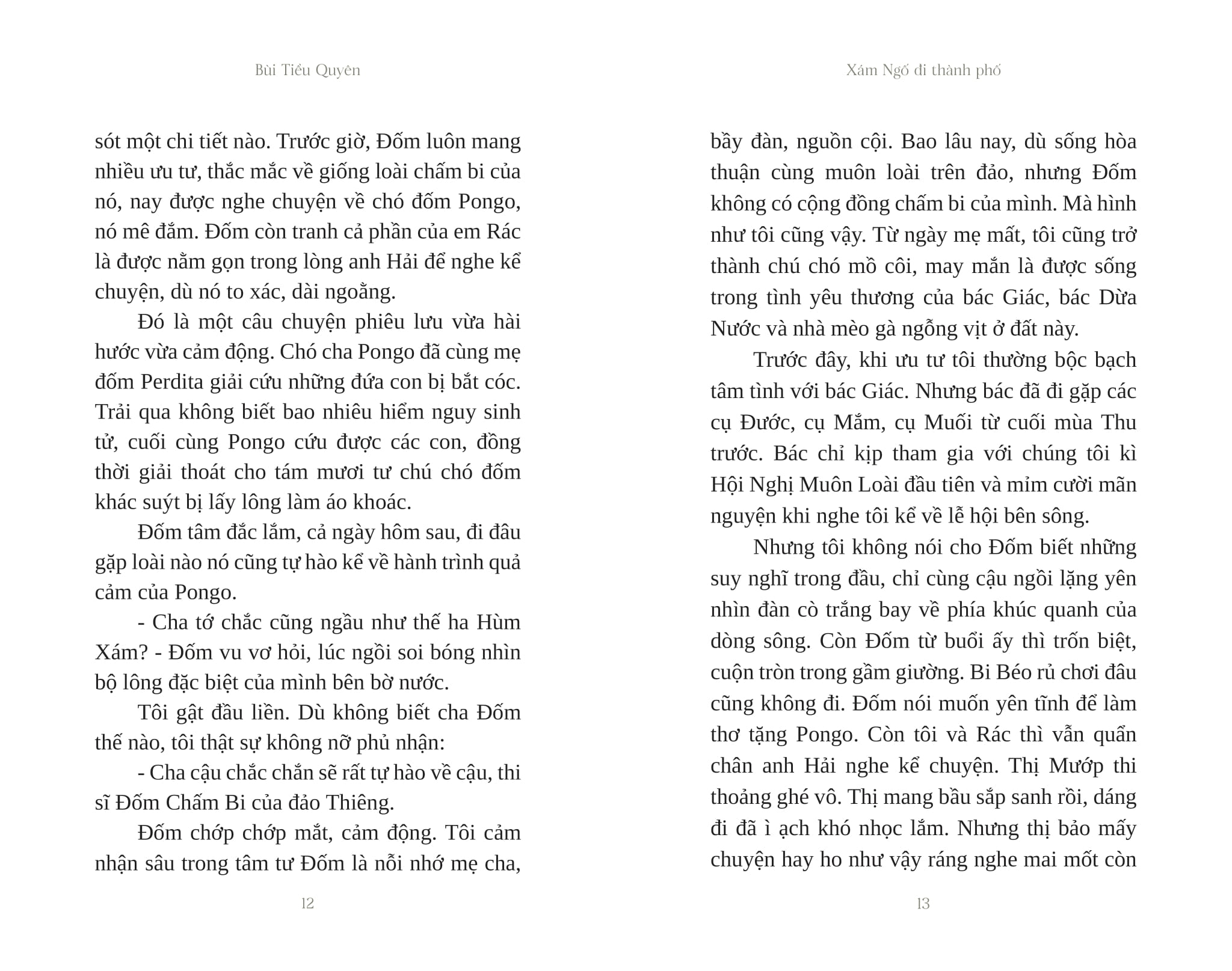 xám ngố đi thành phố