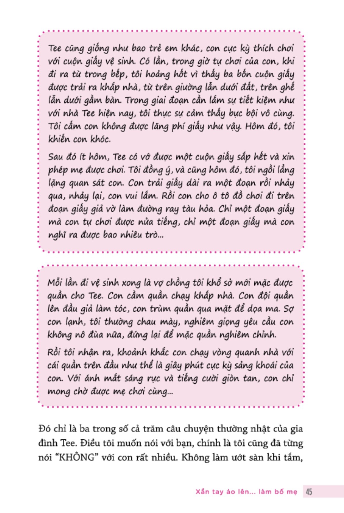 xắn tay áo lên... làm bố mẹ