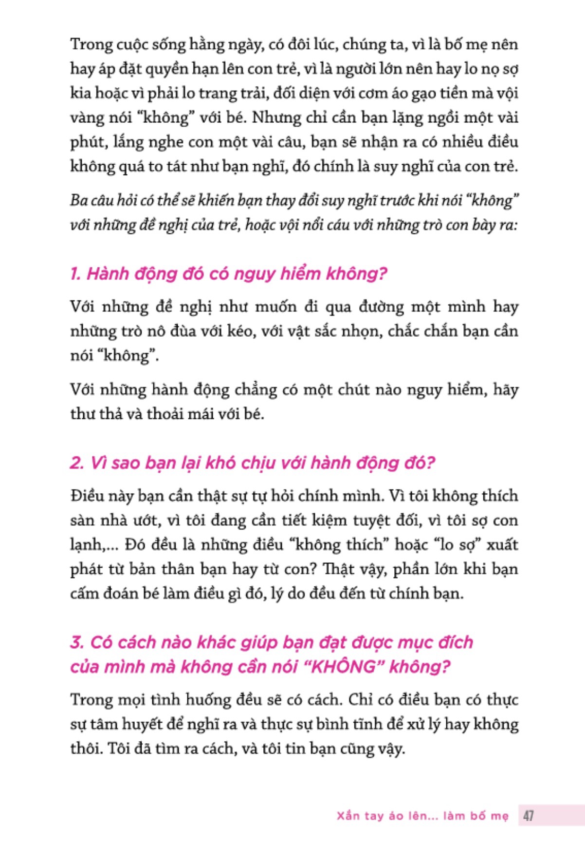 xắn tay áo lên... làm bố mẹ