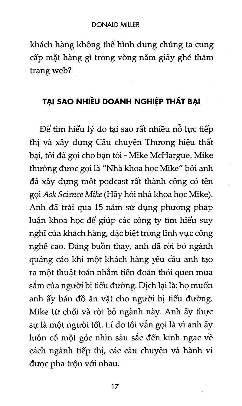 xây dựng câu chuyện thương hiệu