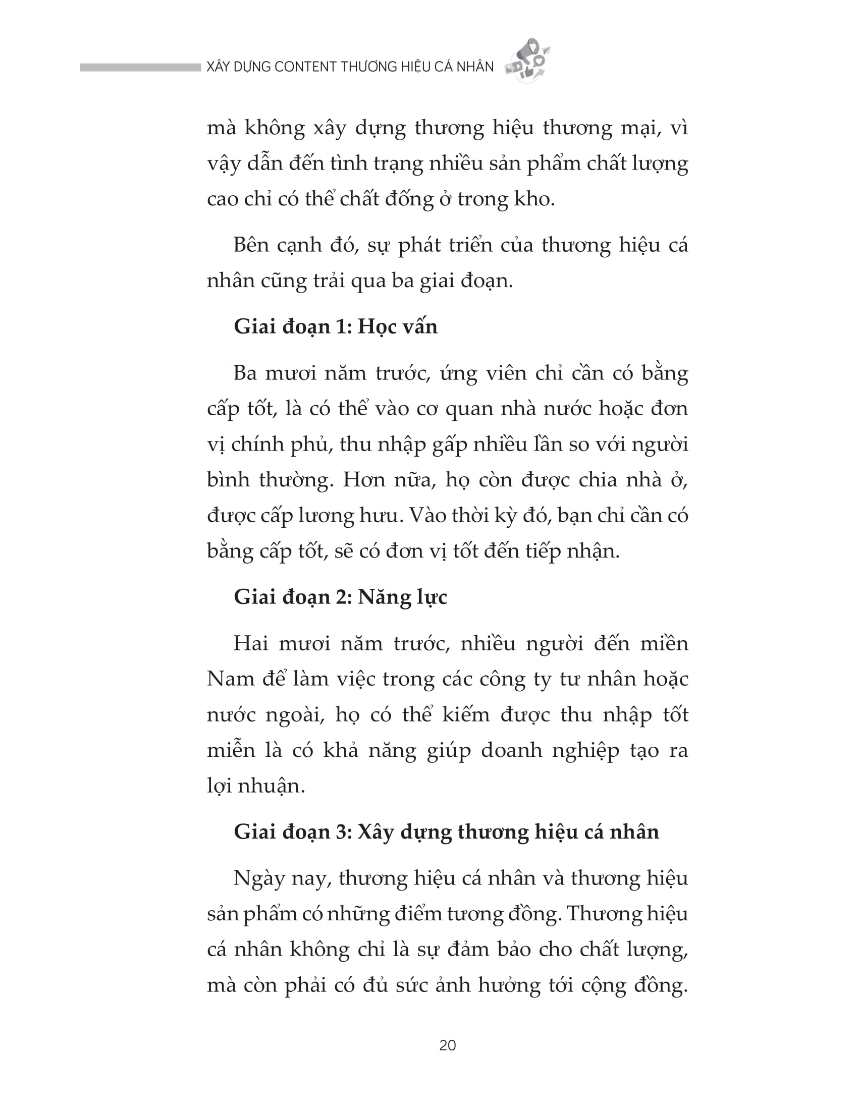 xây dựng content thương hiệu cá nhân