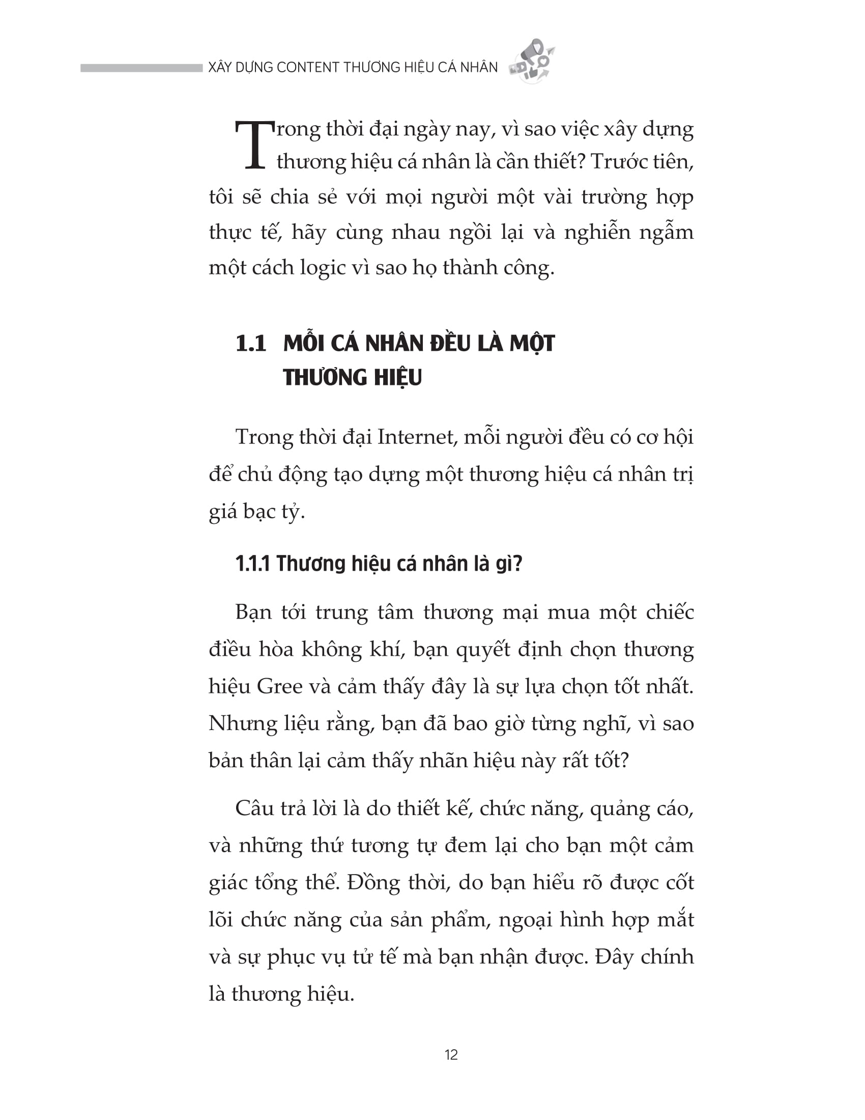 xây dựng content thương hiệu cá nhân