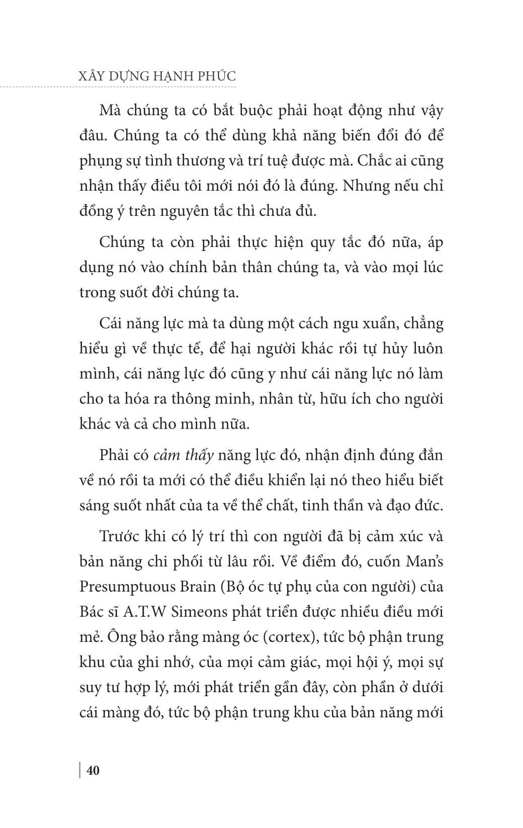 xây dựng hạnh phúc