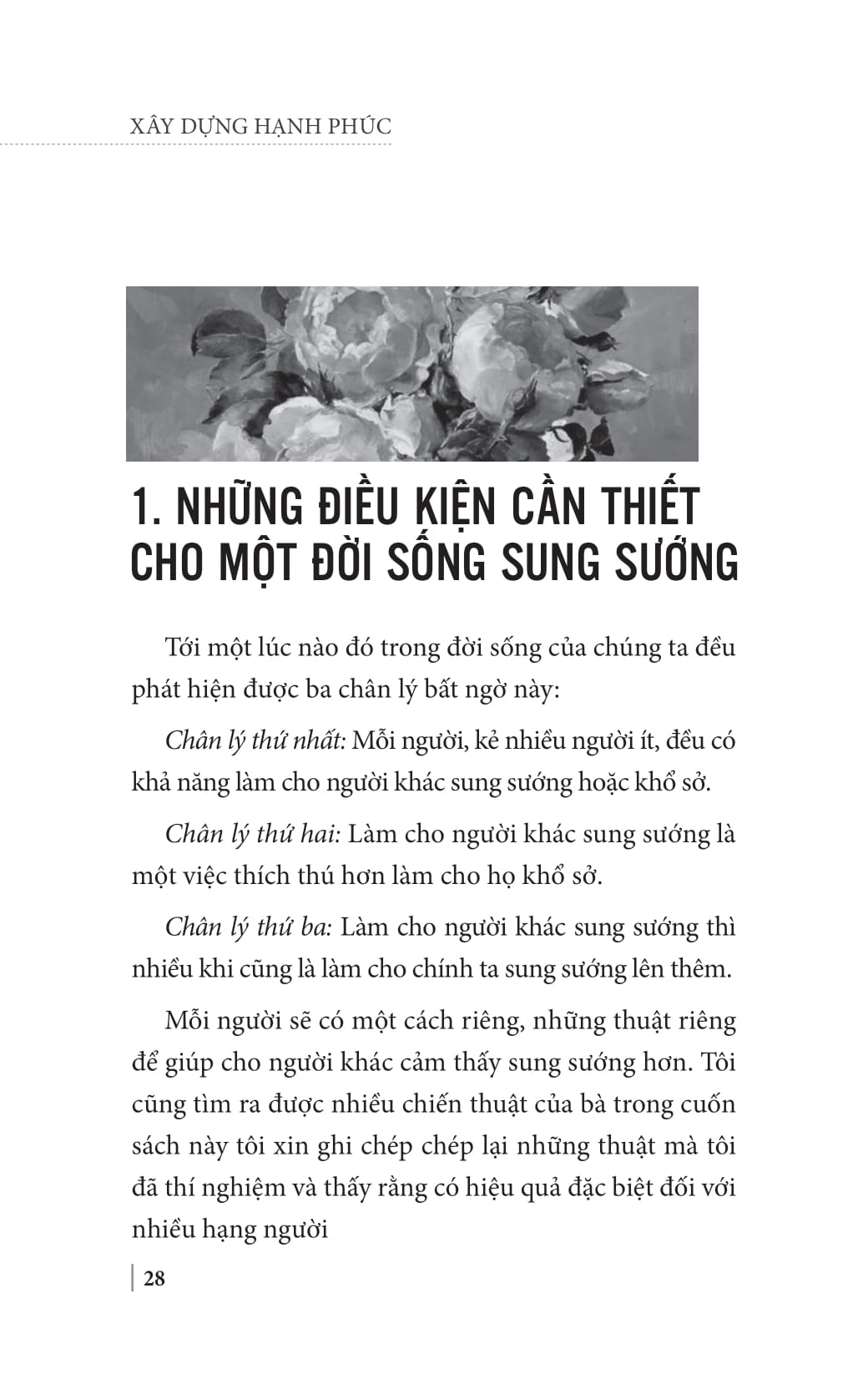 xây dựng hạnh phúc