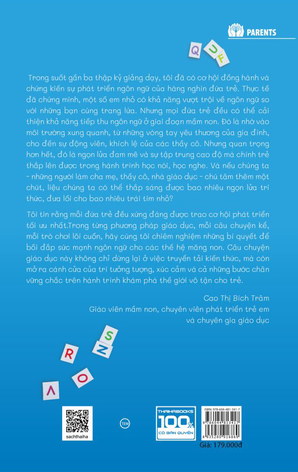 xây dựng nền tảng ngôn ngữ cho trẻ từ 0-6 tuổi
