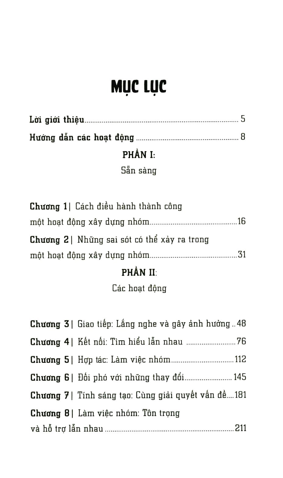 xây dựng nhóm hiệu quả dành cho nhà quản lý bận rộn