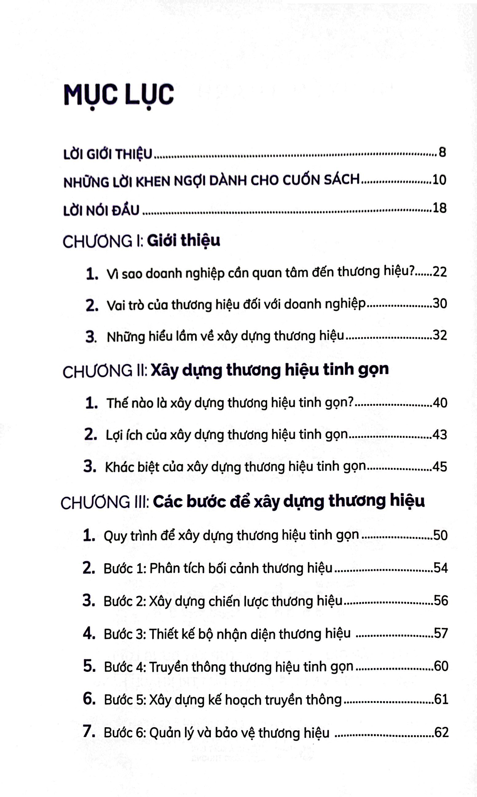 xây dựng thương hiệu tinh gọn