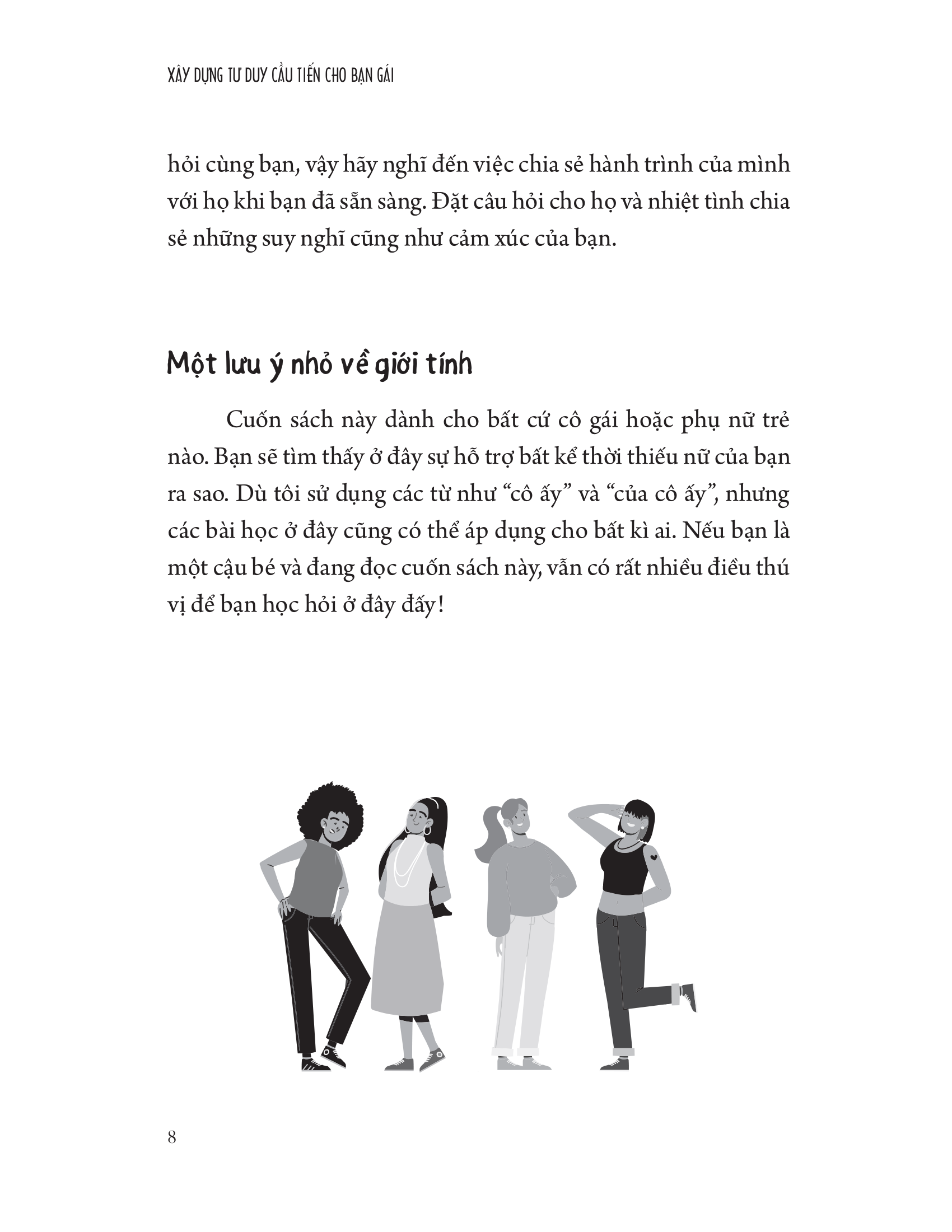 xây dựng tư duy cầu tiến cho bạn gái