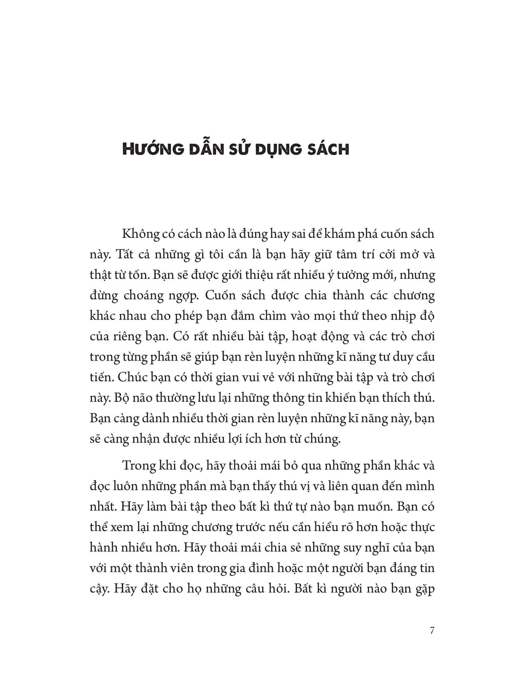 xây dựng tư duy cầu tiến cho bạn trai