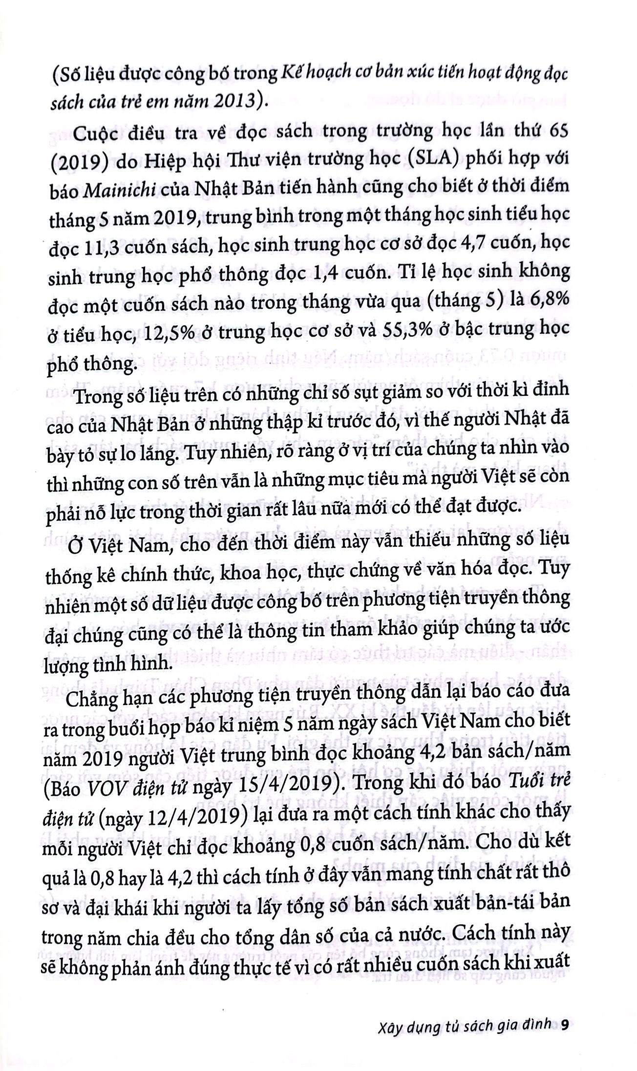 xây dựng tủ sách gia đình - cùng đọc để sống hạnh phúc và kiến tạo xã hội văn minh
