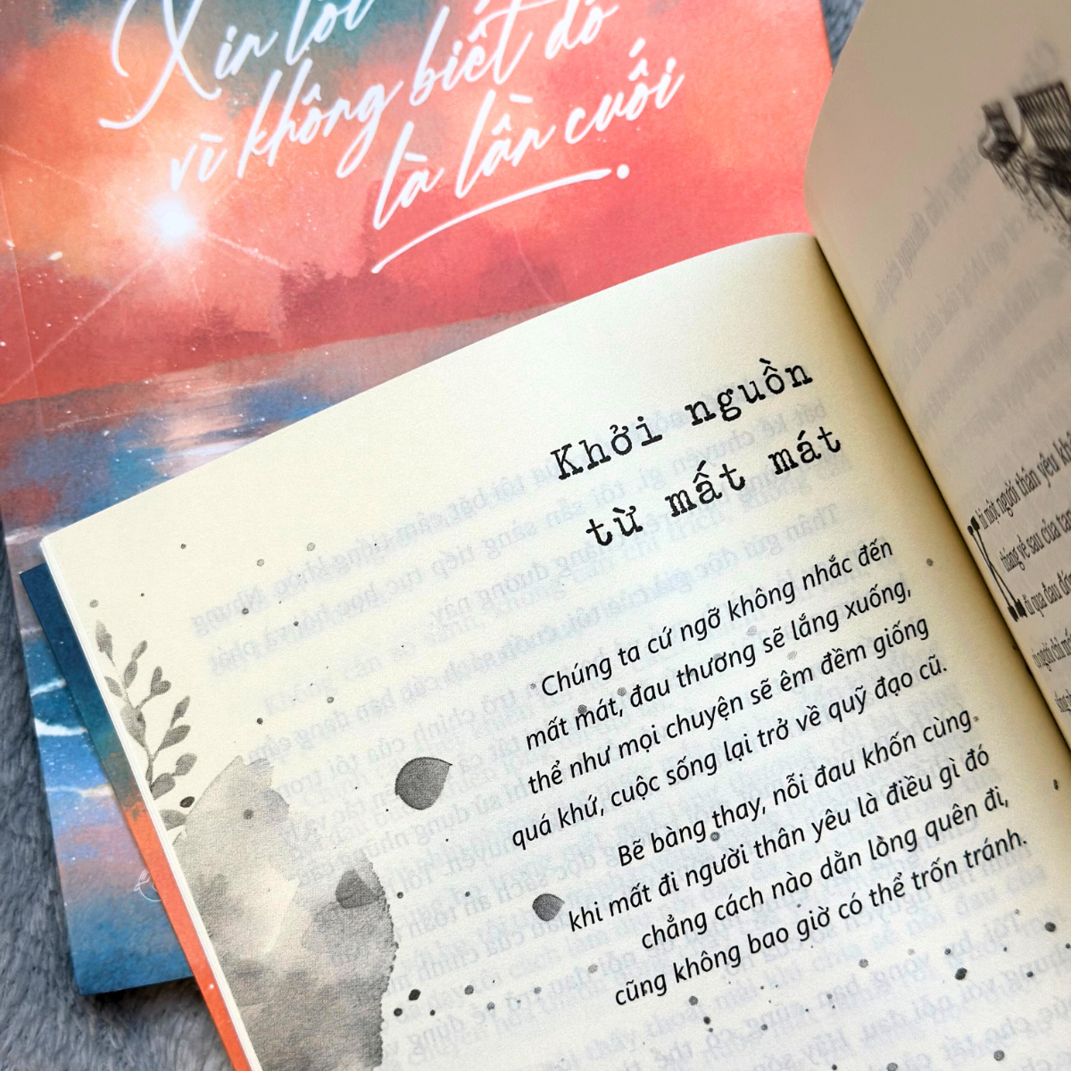 xin lỗi vì không biết đó là lần cuối