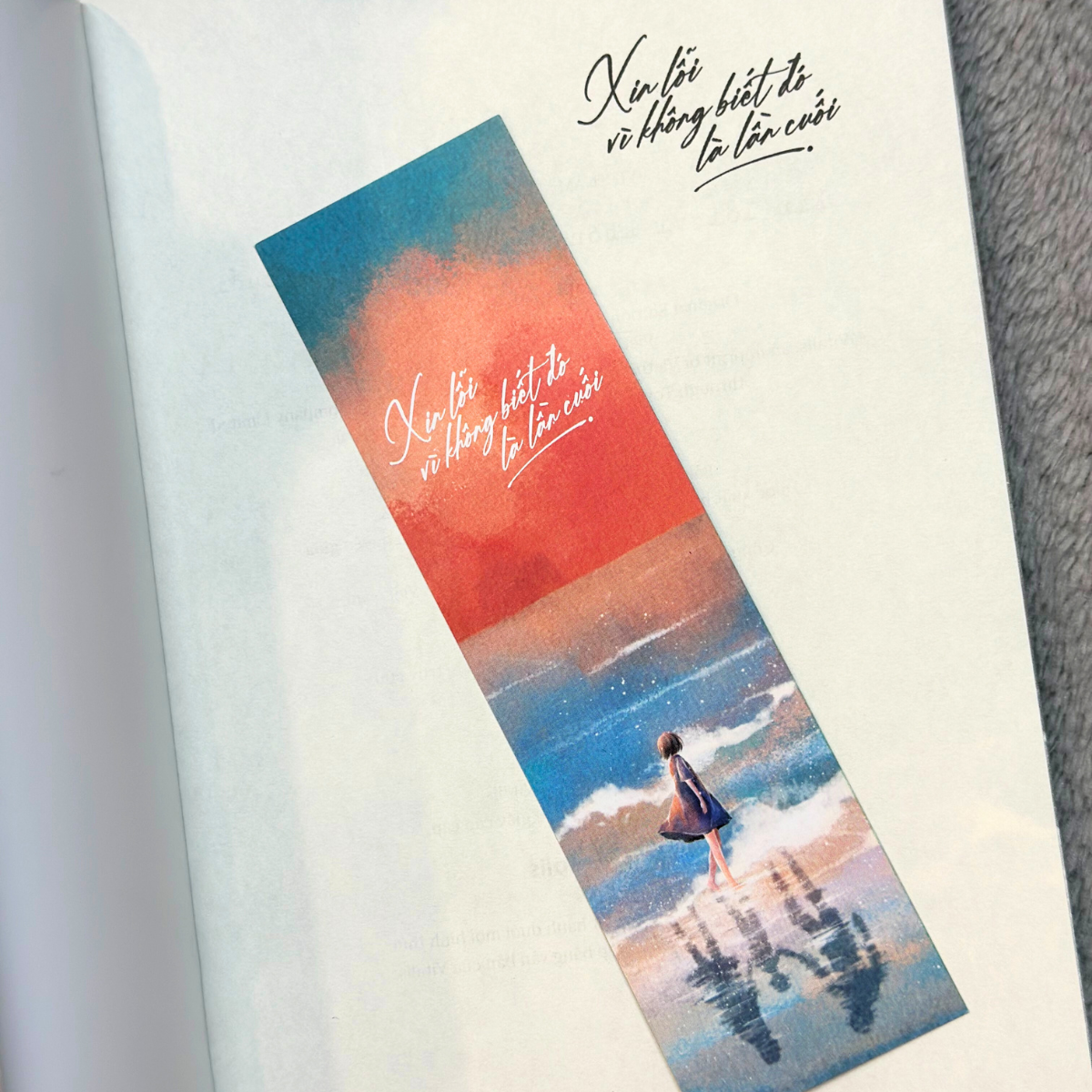 xin lỗi vì không biết đó là lần cuối