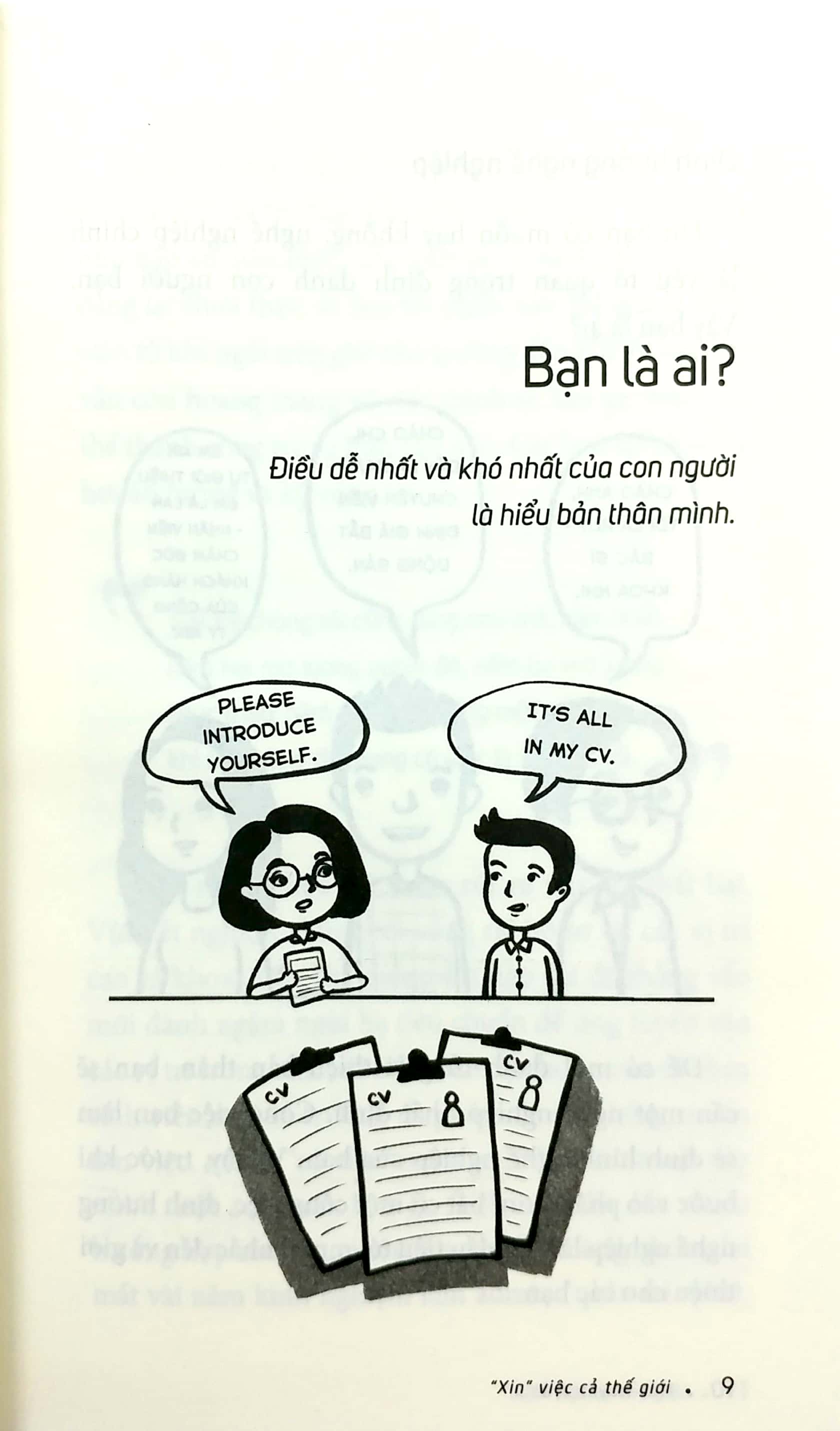 "xin" việc cả thế giới