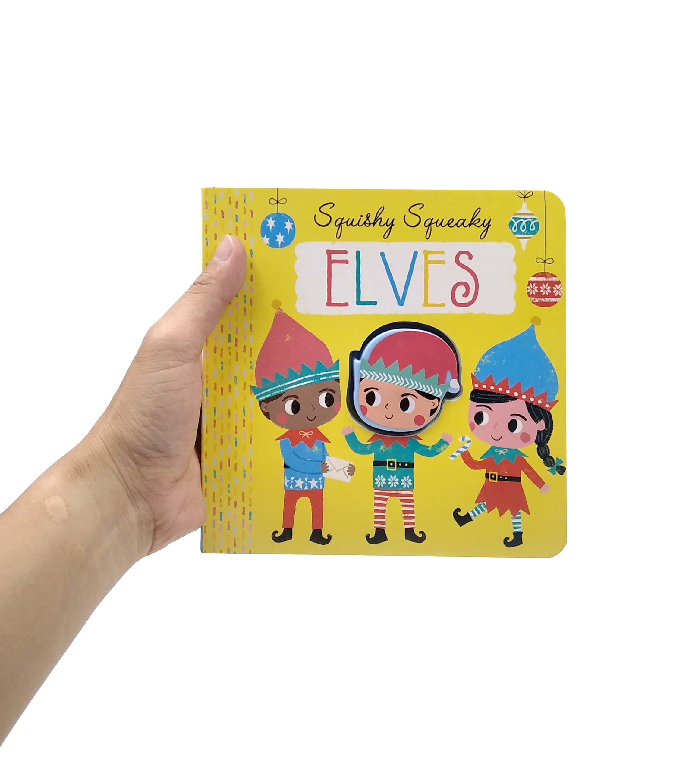 xmas silicon squeaky books - elves