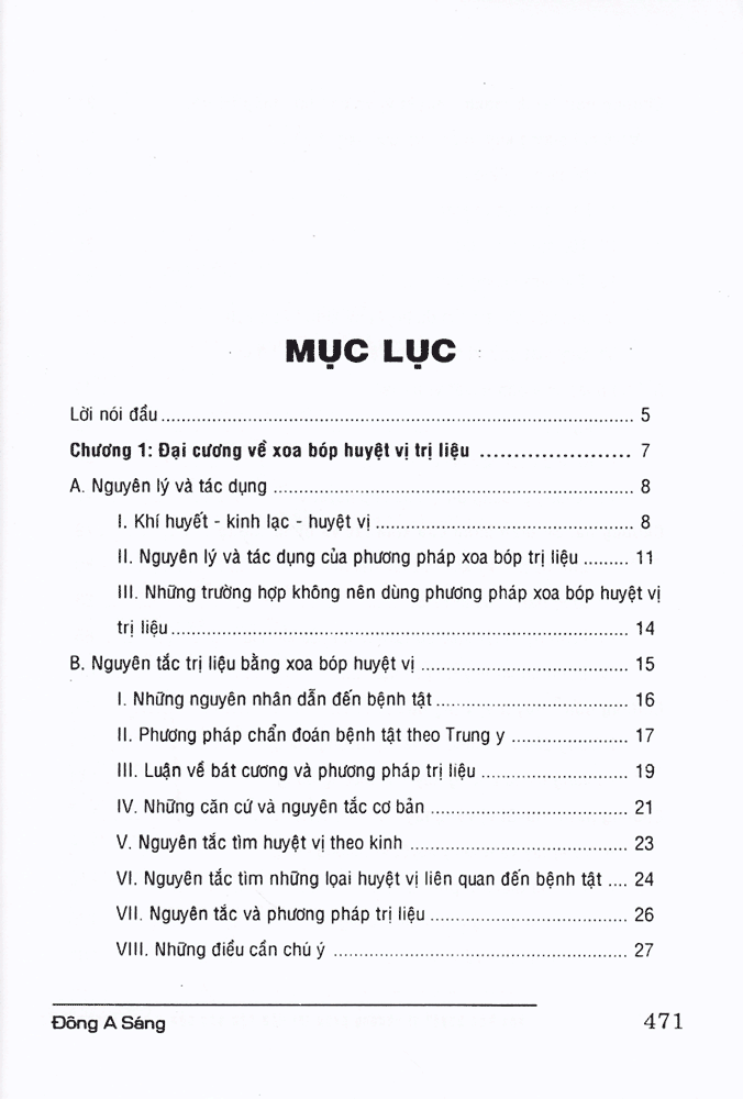 Xoa Bop Huyet Vi - Phuong Phap Tri Lieu Dac Sac Cua Y Hoc Trung Quoc