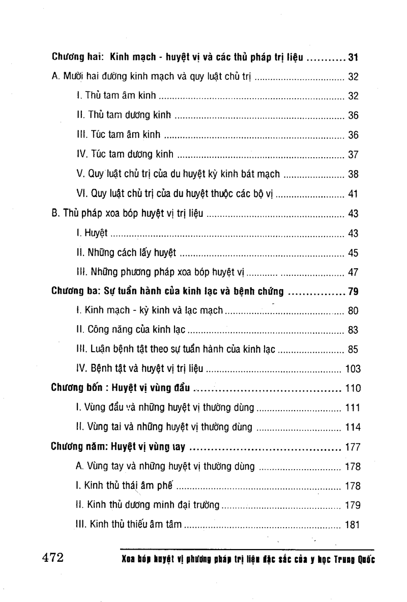 Xoa Bop Huyet Vi - Phuong Phap Tri Lieu Dac Sac Cua Y Hoc Trung Quoc