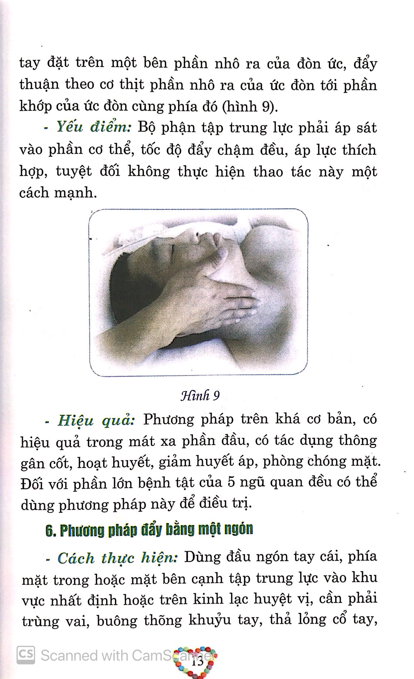 xoa bóp phần đầu trị bệnh qua hình ảnh