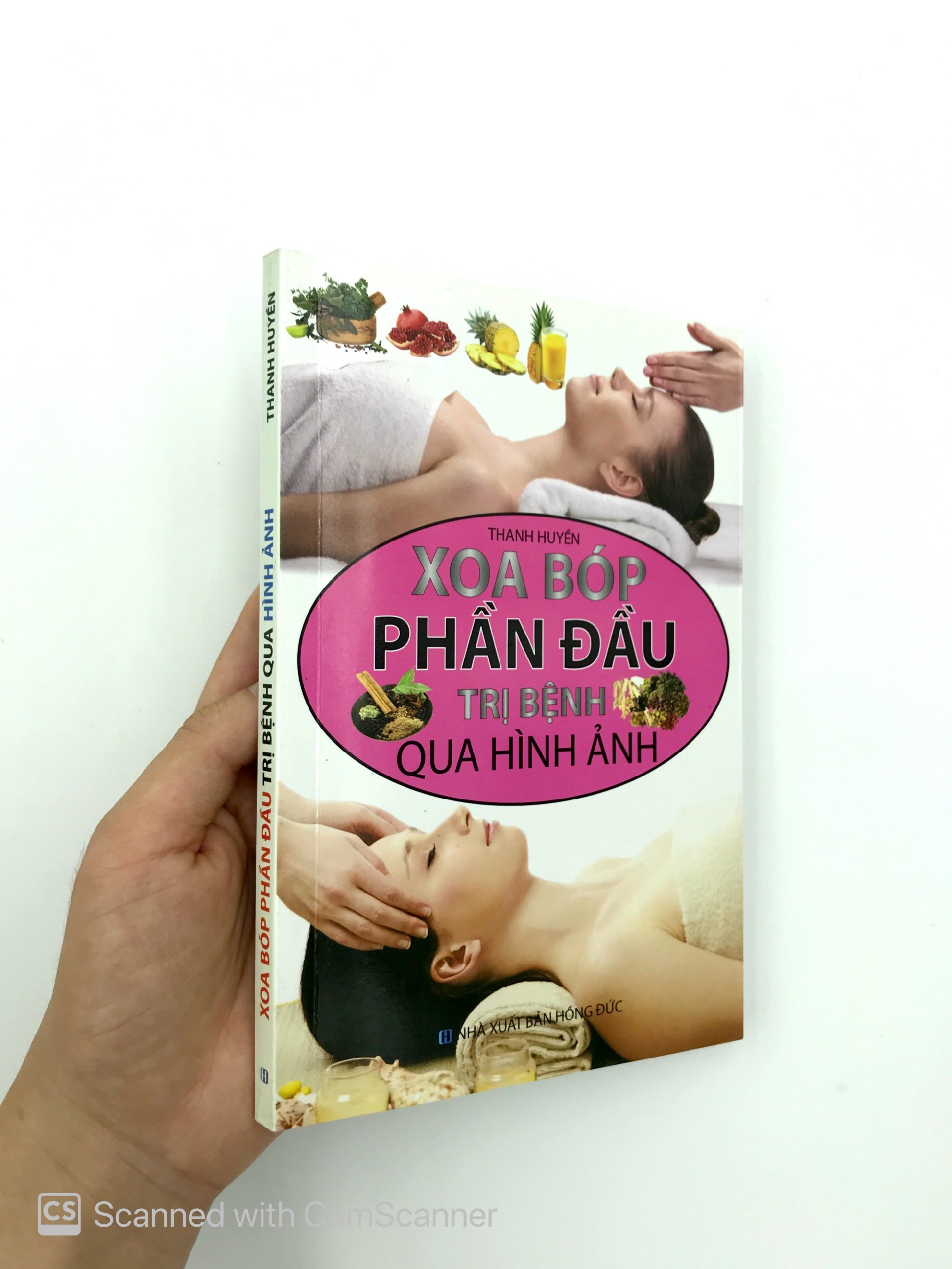 xoa bóp phần đầu trị bệnh qua hình ảnh