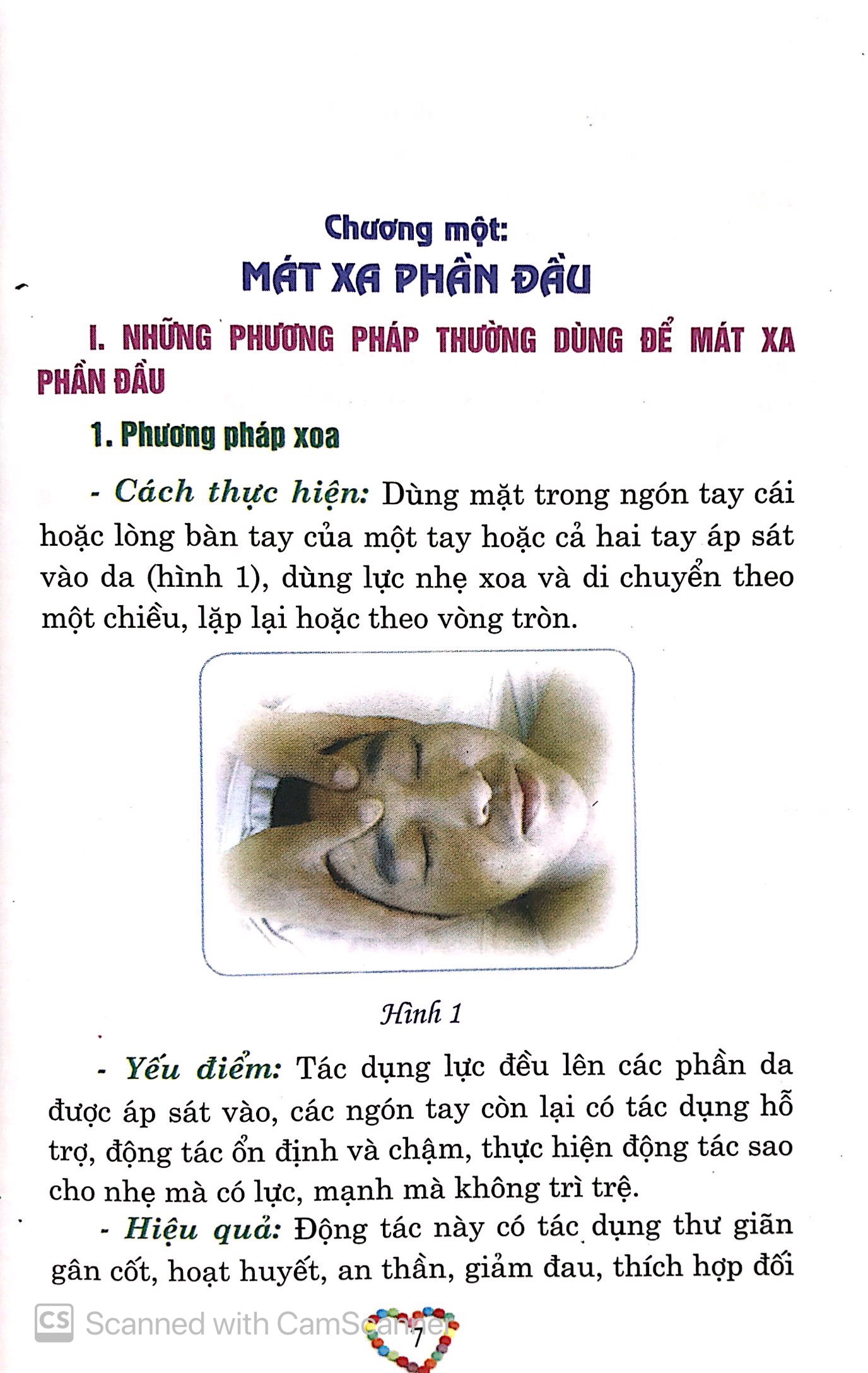 xoa bóp phần đầu trị bệnh qua hình ảnh
