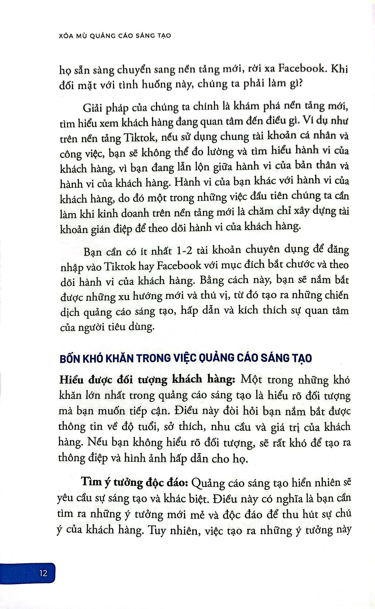 xóa mù quảng cáo sáng tạo - video reels khám phá