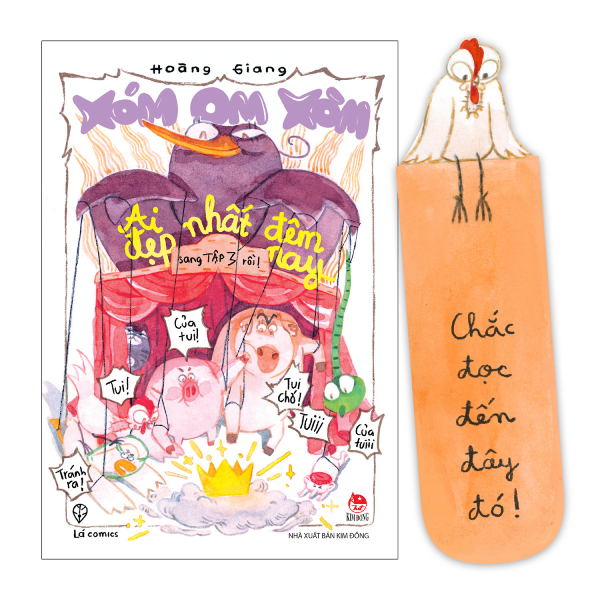 Xóm Om Xòm - Tập 3 - Ai Đẹp Nhất Đêm Nay - Tặng Kèm Bookmark