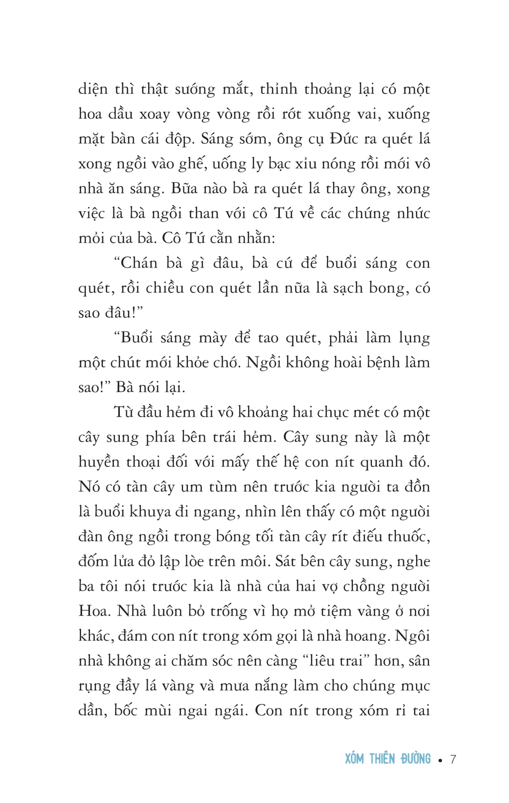 xóm thiên đường