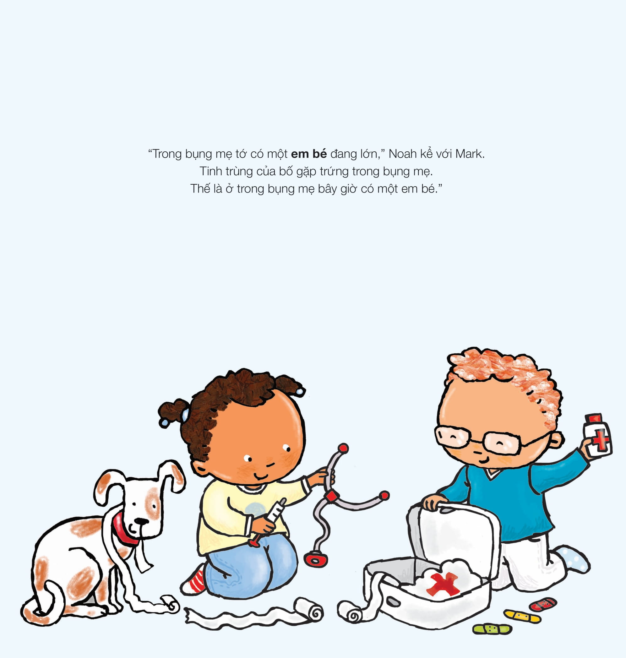 xôn xao đầu đời - em bé từ đâu đến