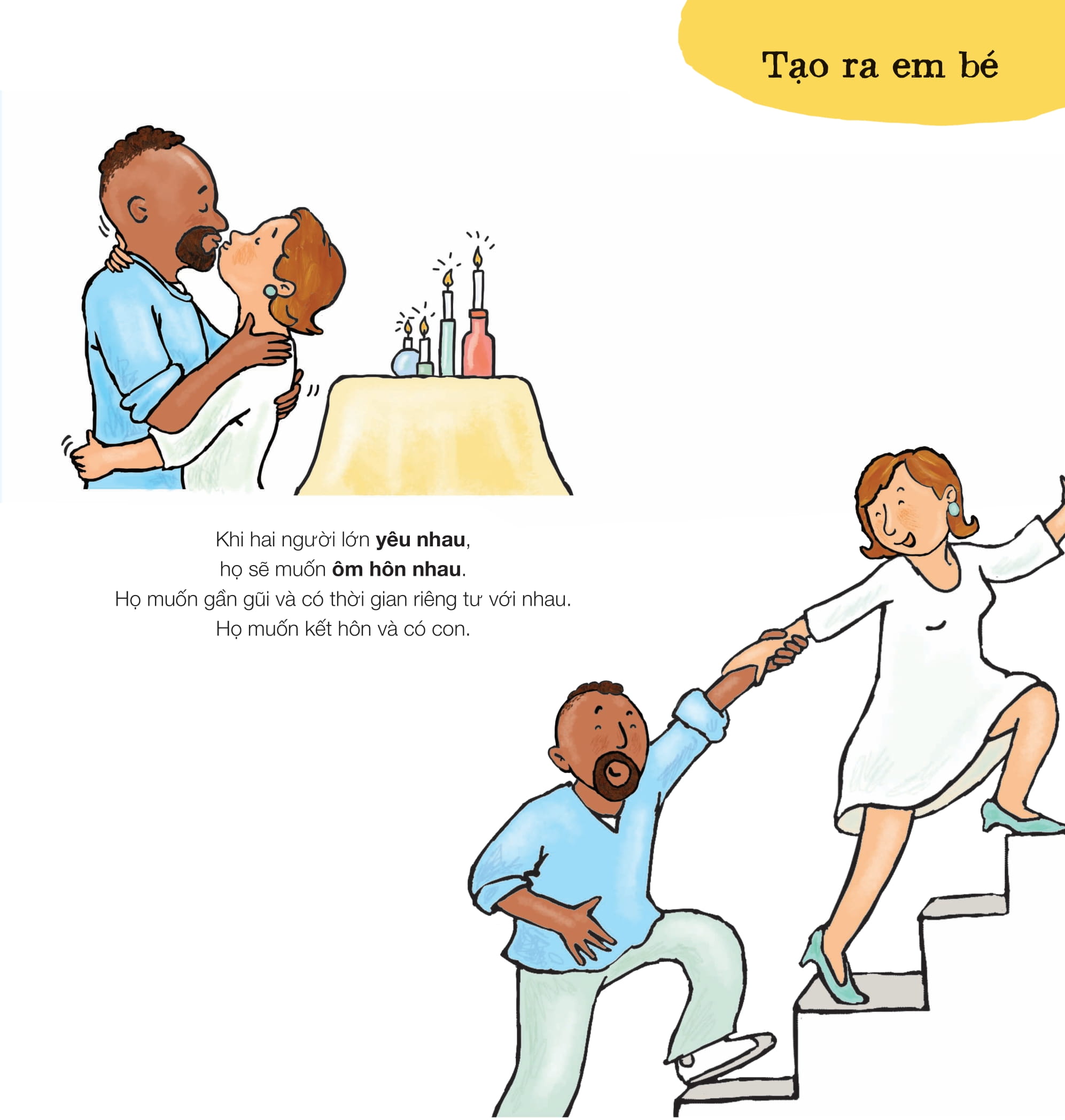 xôn xao đầu đời - em bé từ đâu đến