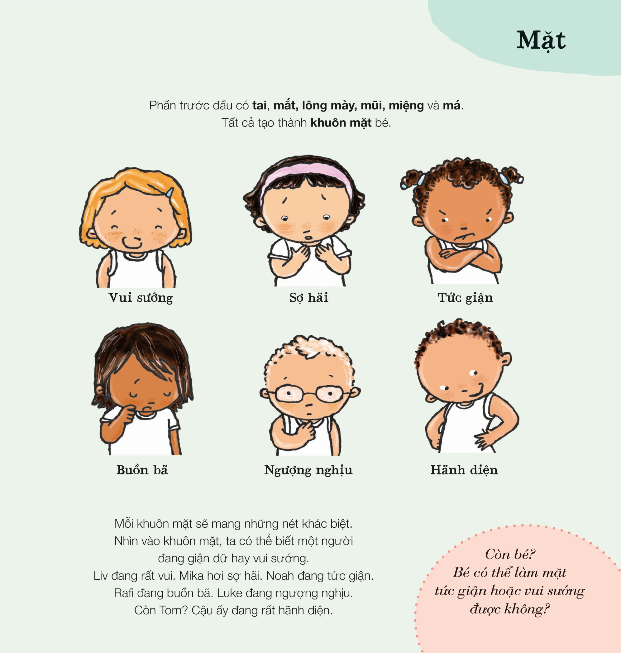 xôn xao đầu đời - tất tần tật về cơ thể bé