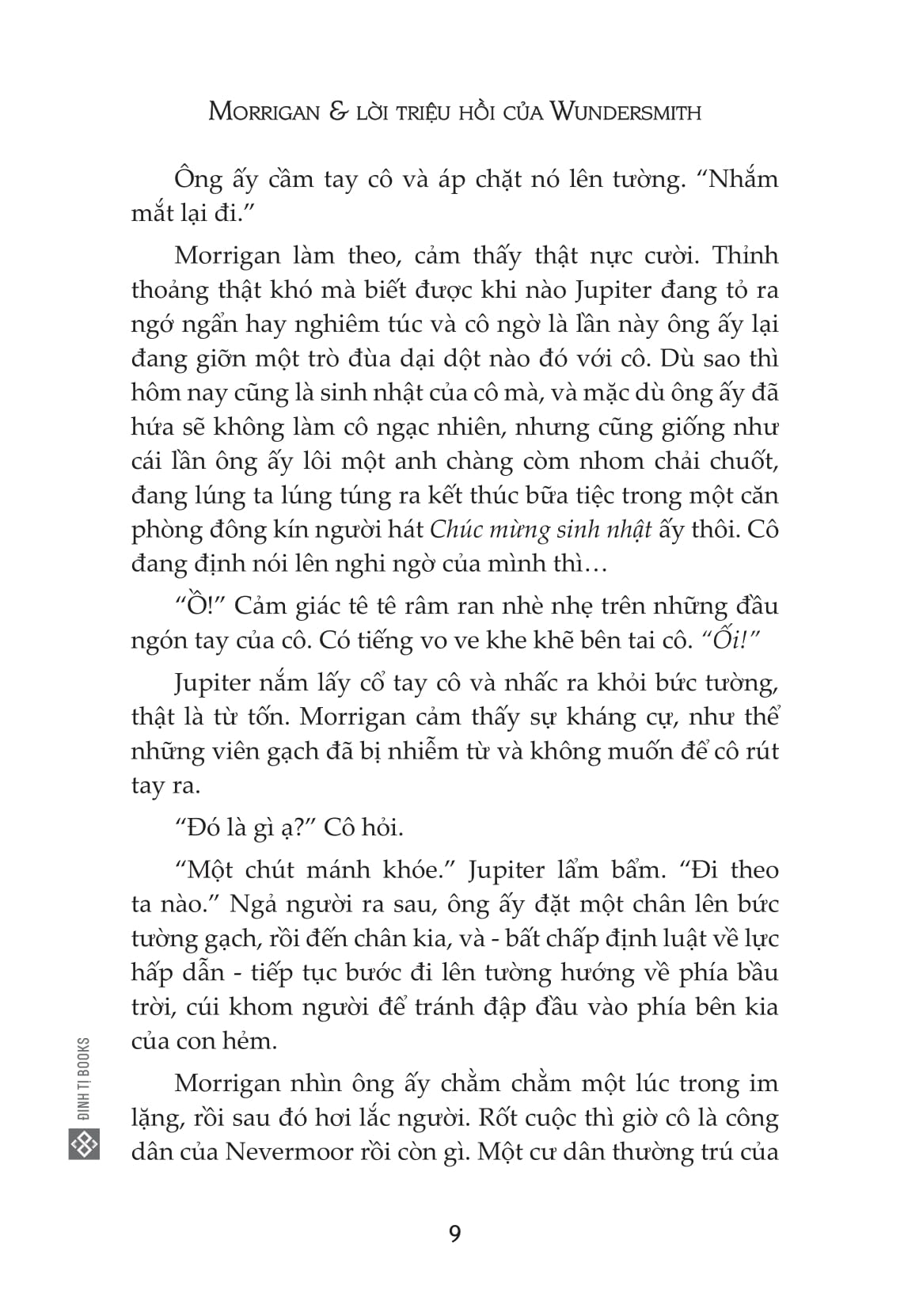 xứ nevermoor diệu kỳ - morrigan và lời triệu hồi của wundersmith