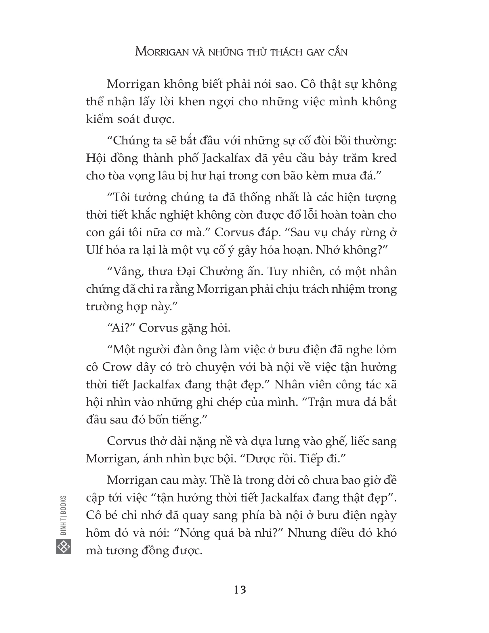 xứ nevermoor diệu kỳ - morrigan và những thử thách gay cấn