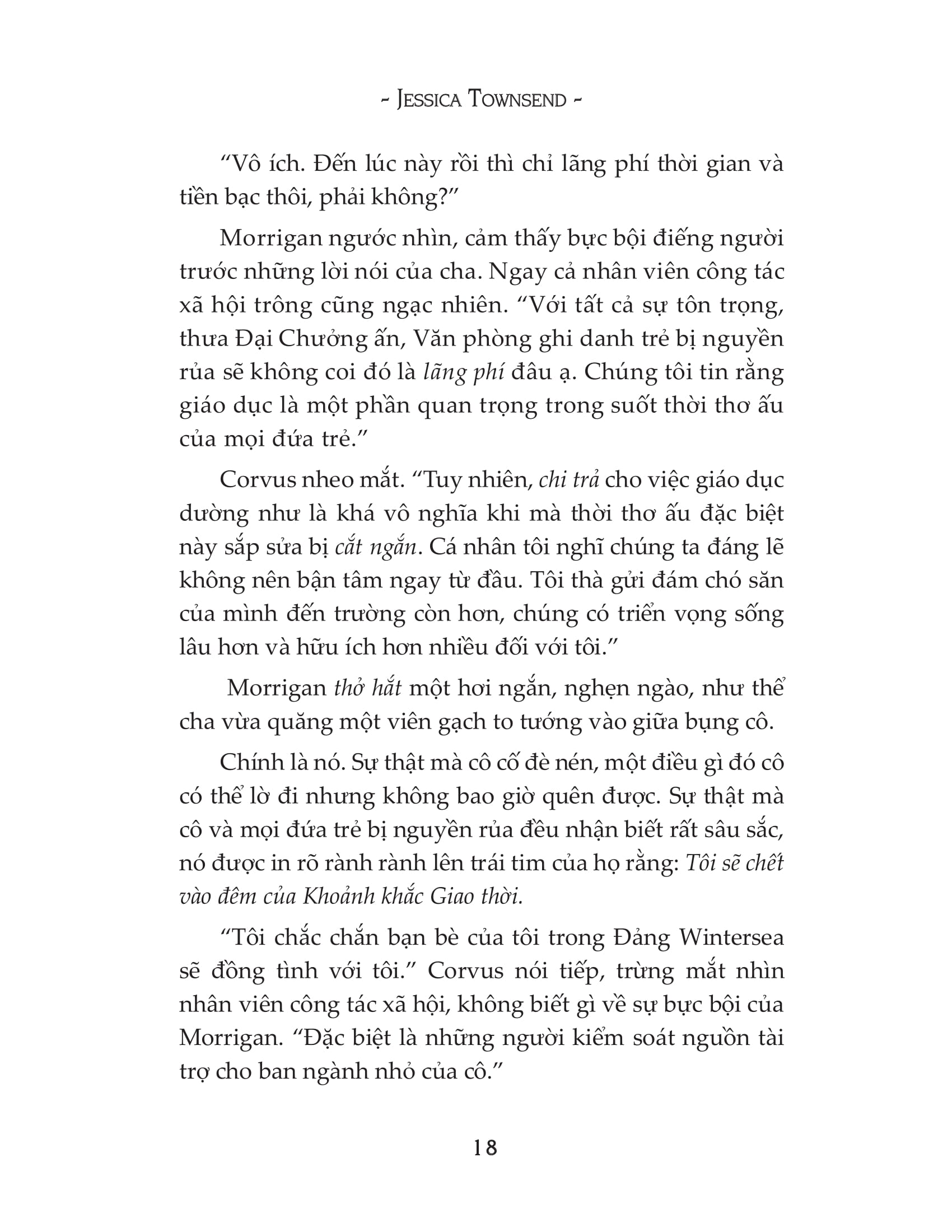 xứ nevermoor diệu kỳ - morrigan và những thử thách gay cấn