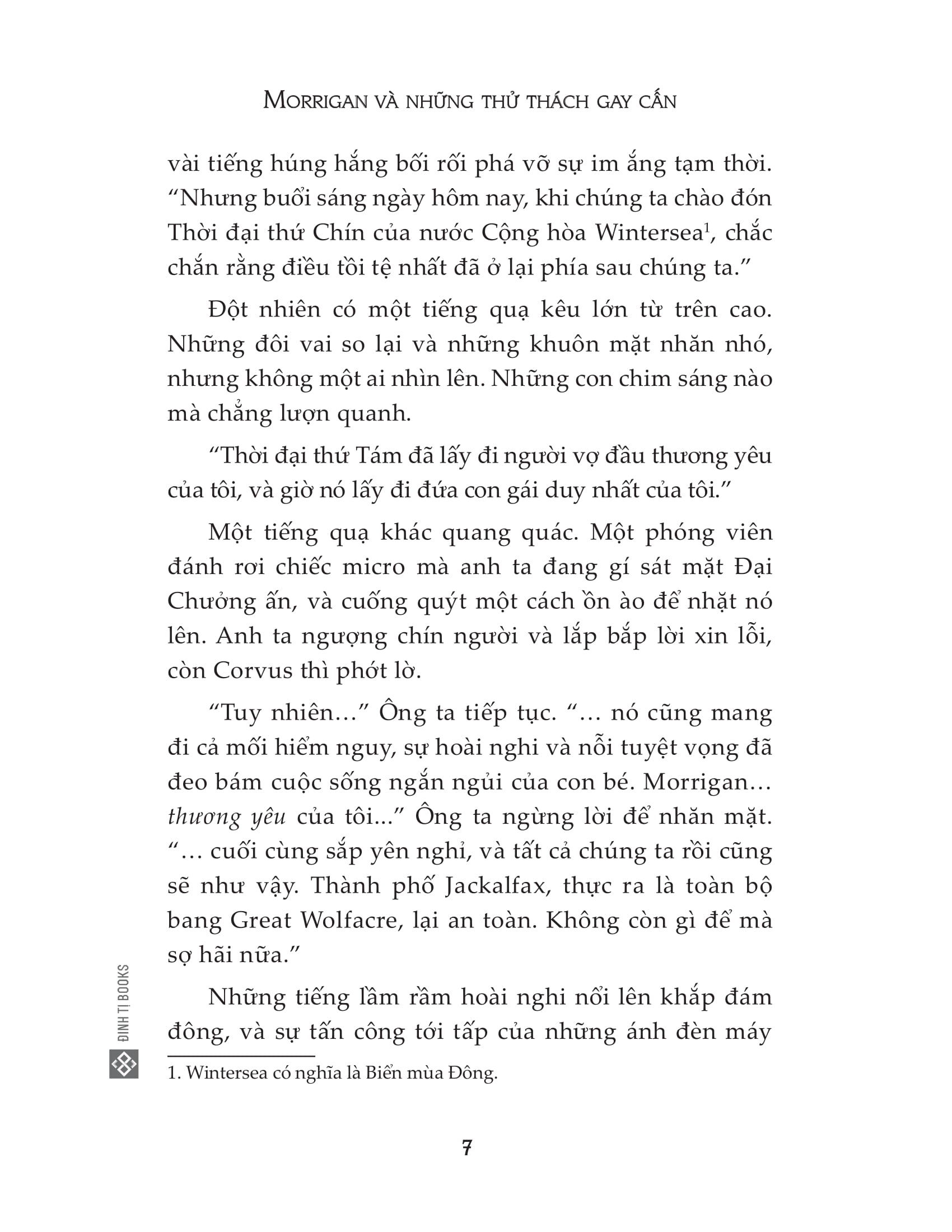 xứ nevermoor diệu kỳ - morrigan và những thử thách gay cấn