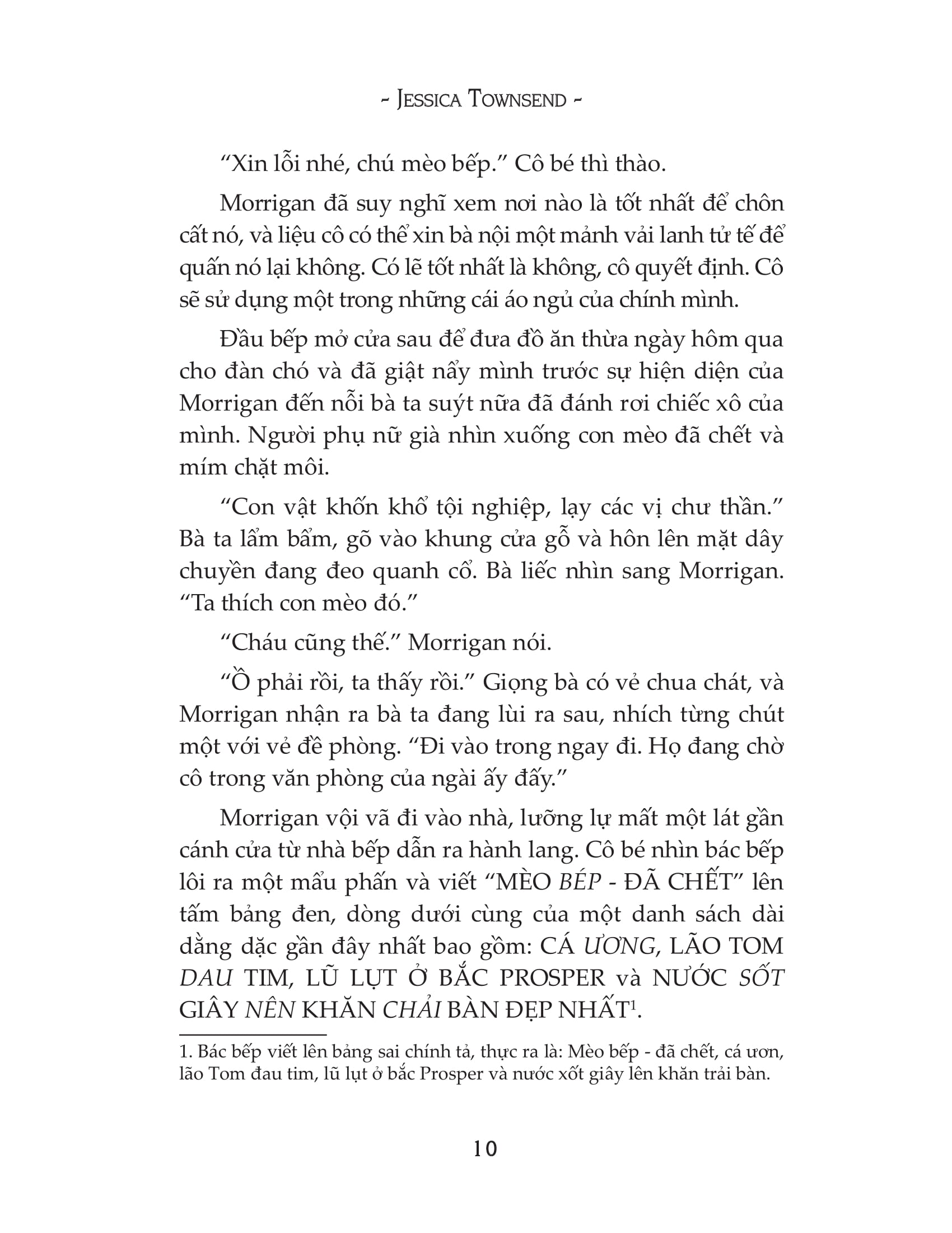 xứ nevermoor diệu kỳ - morrigan và những thử thách gay cấn