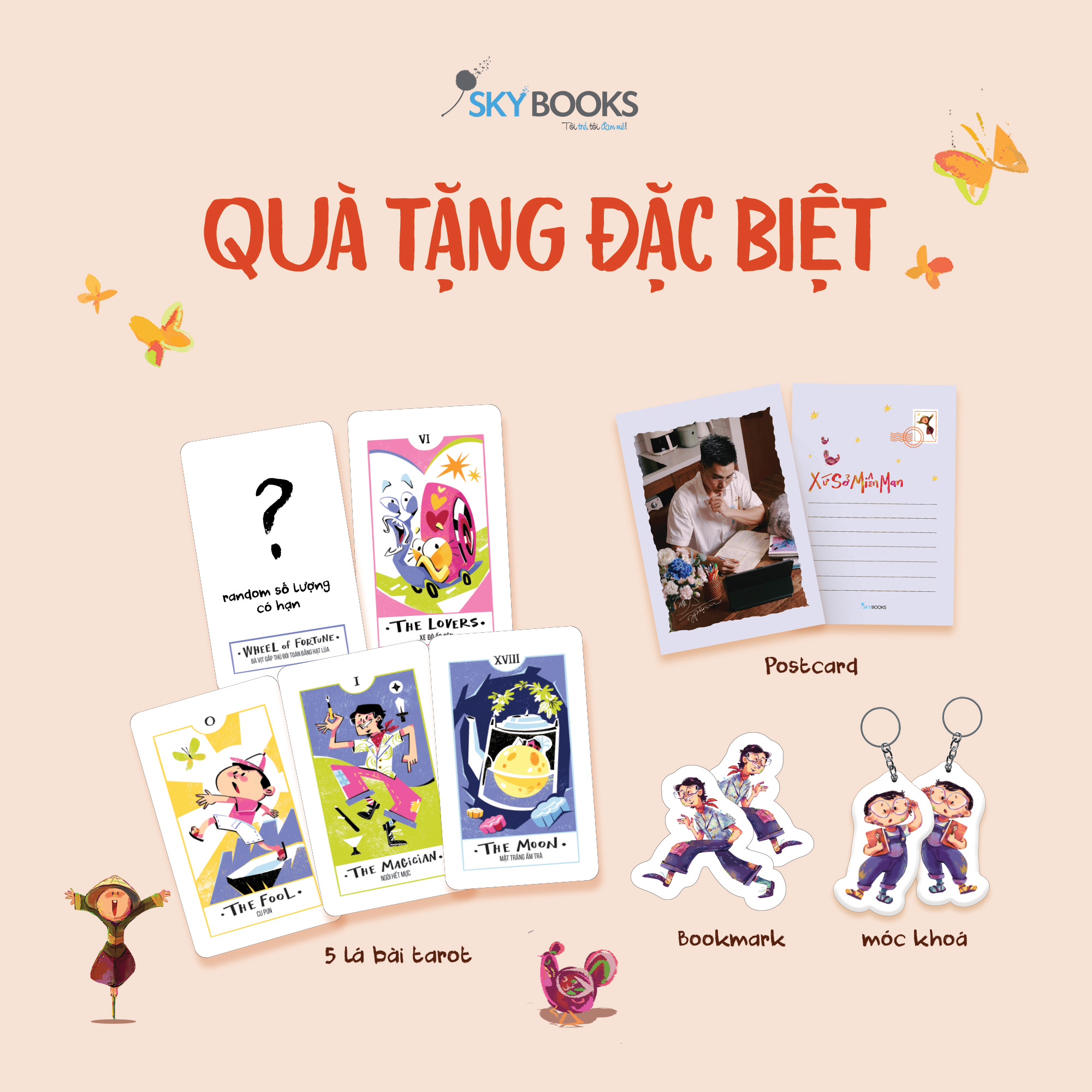 Xu So Mien Man - Ban Sieu Dac Biet - Tang Kem 1 Bookmark + 1 Postcard Hinh Tac Gia + 1 Moc Khoa Nhua Nhan Vat + 4 The Bai Tarot + 1 The Bai Tarot Limited Ngau Nhien + 1 Dai Sach - Doc Quyen Fahasa