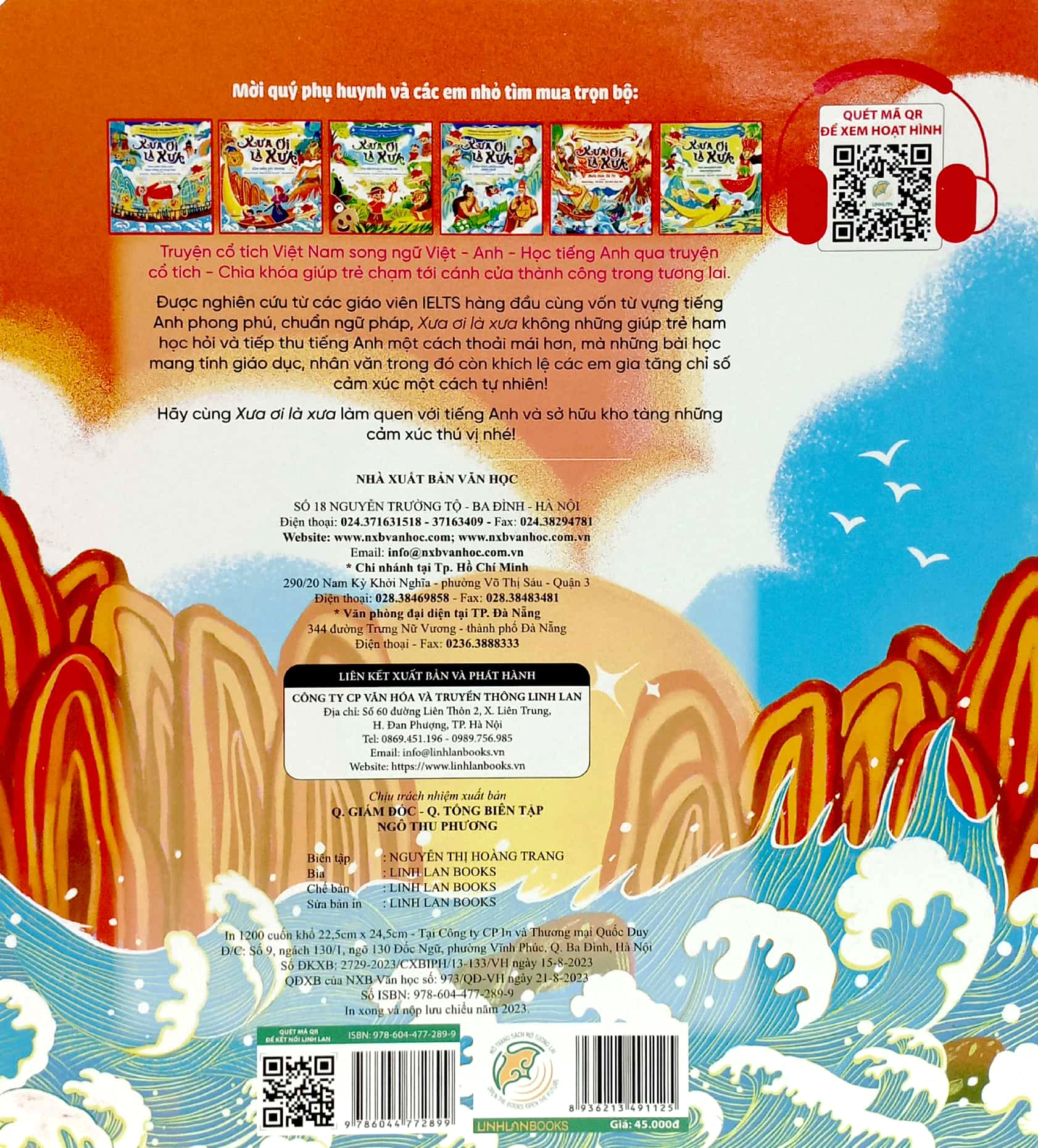 xưa ơi là xưa - gieo mầm yêu thương - bilingual vietnamese - english fairy tales - truyện cổ tích việt nam song ngữ việt - anh