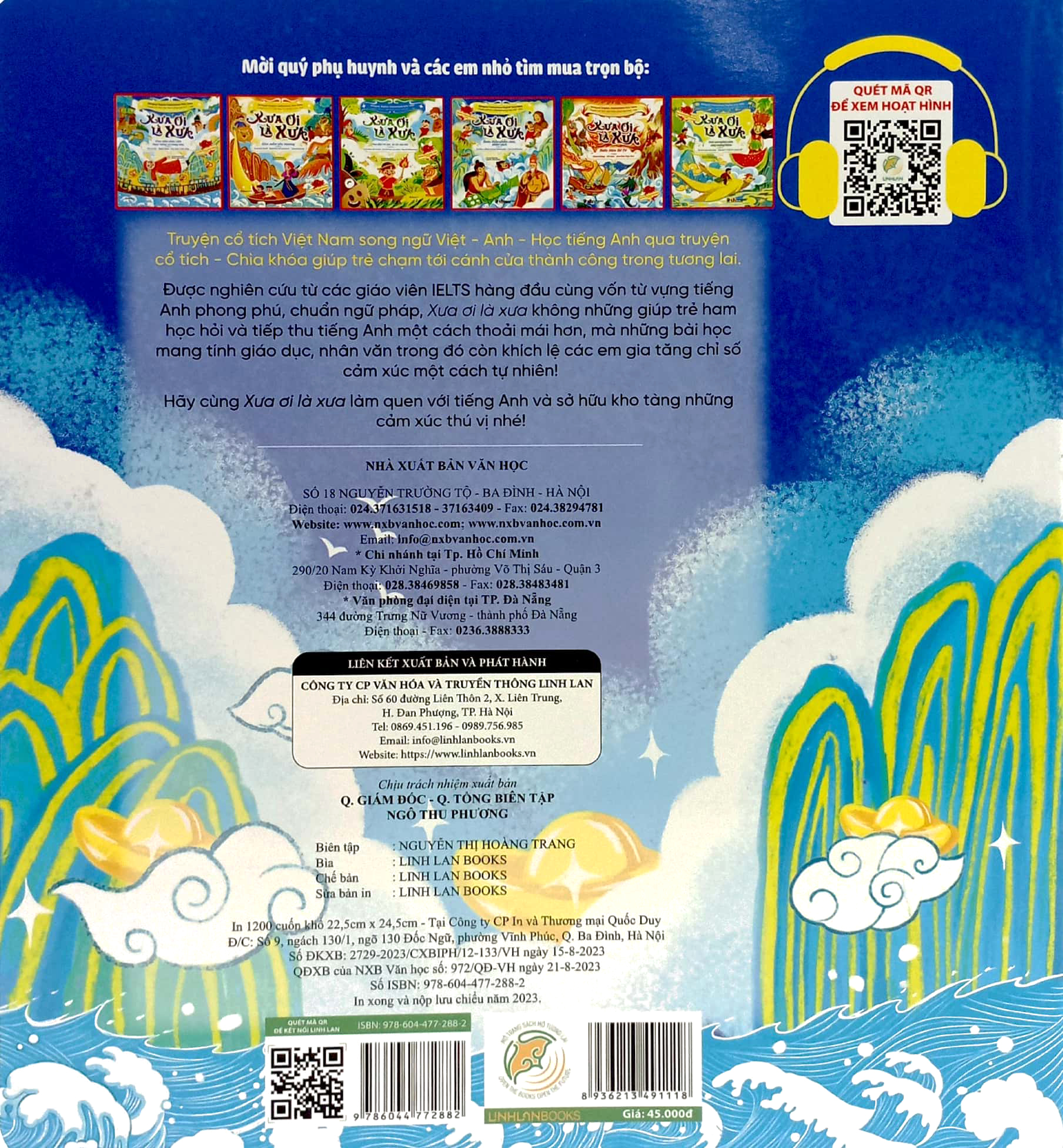 xưa ơi là xưa - ươm mầm nhân cách ngay thẳng và trung thực - bilingual vietnamese - english fairy tales - truyện cổ tích việt nam song ngữ việt - anh