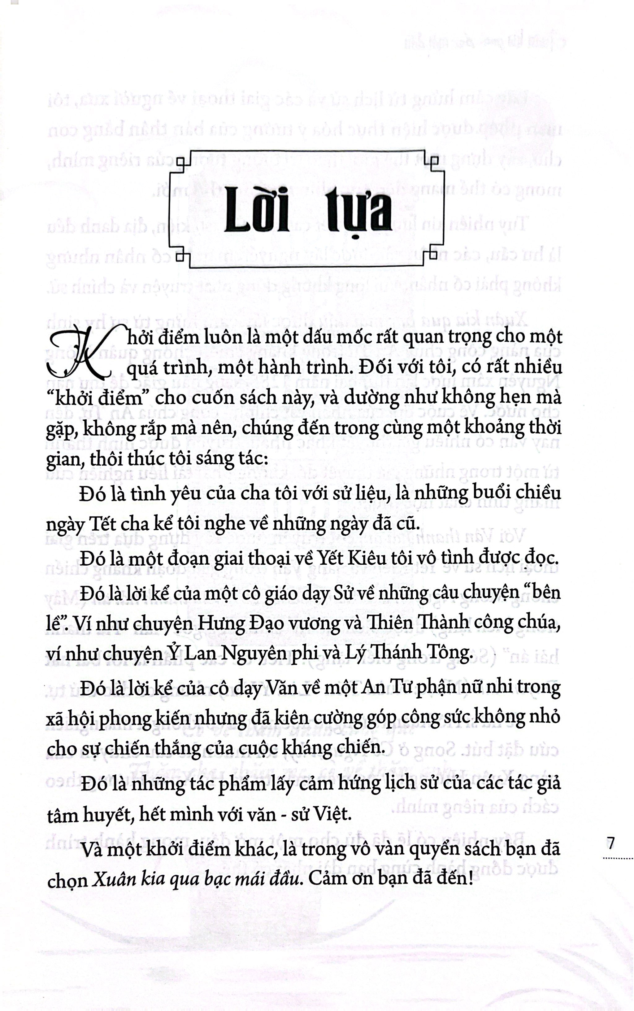 Xuân Kia Qua Bạc Mái Đầu
