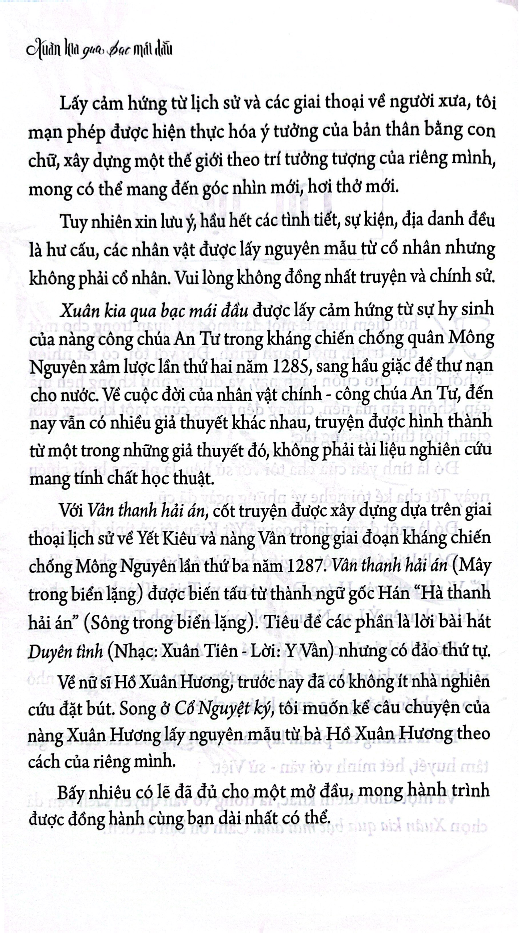 Xuân Kia Qua Bạc Mái Đầu