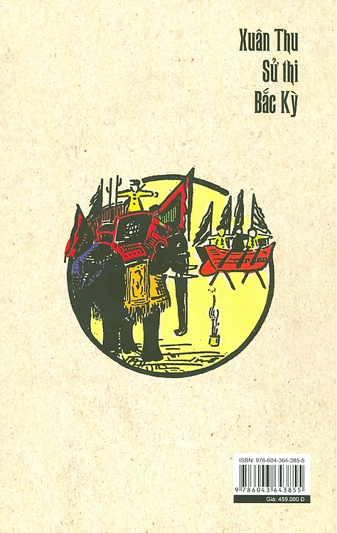 xuân thu sử thi bắc kỳ - bìa cứng