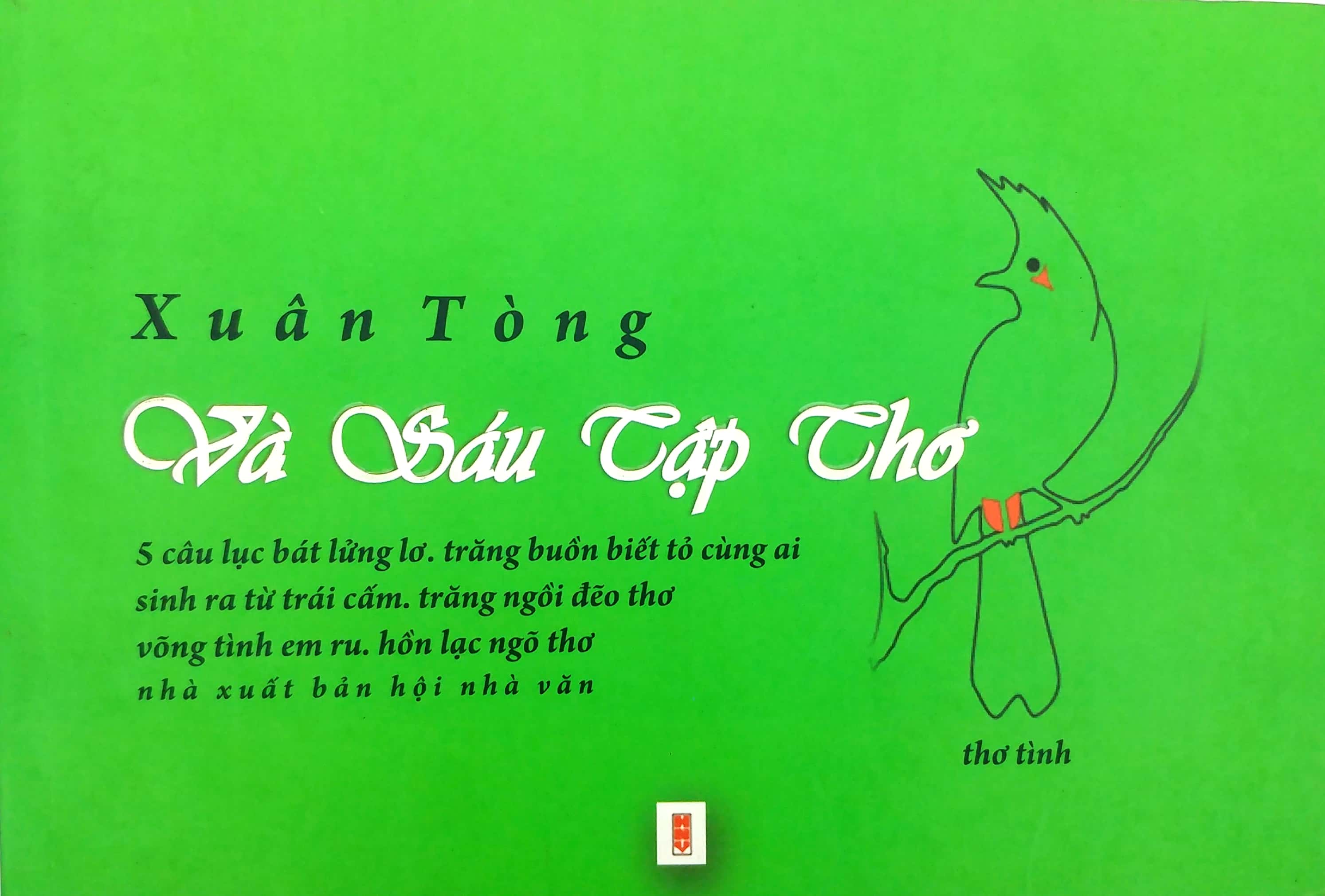 xuân tòng và sáu tập thơ
