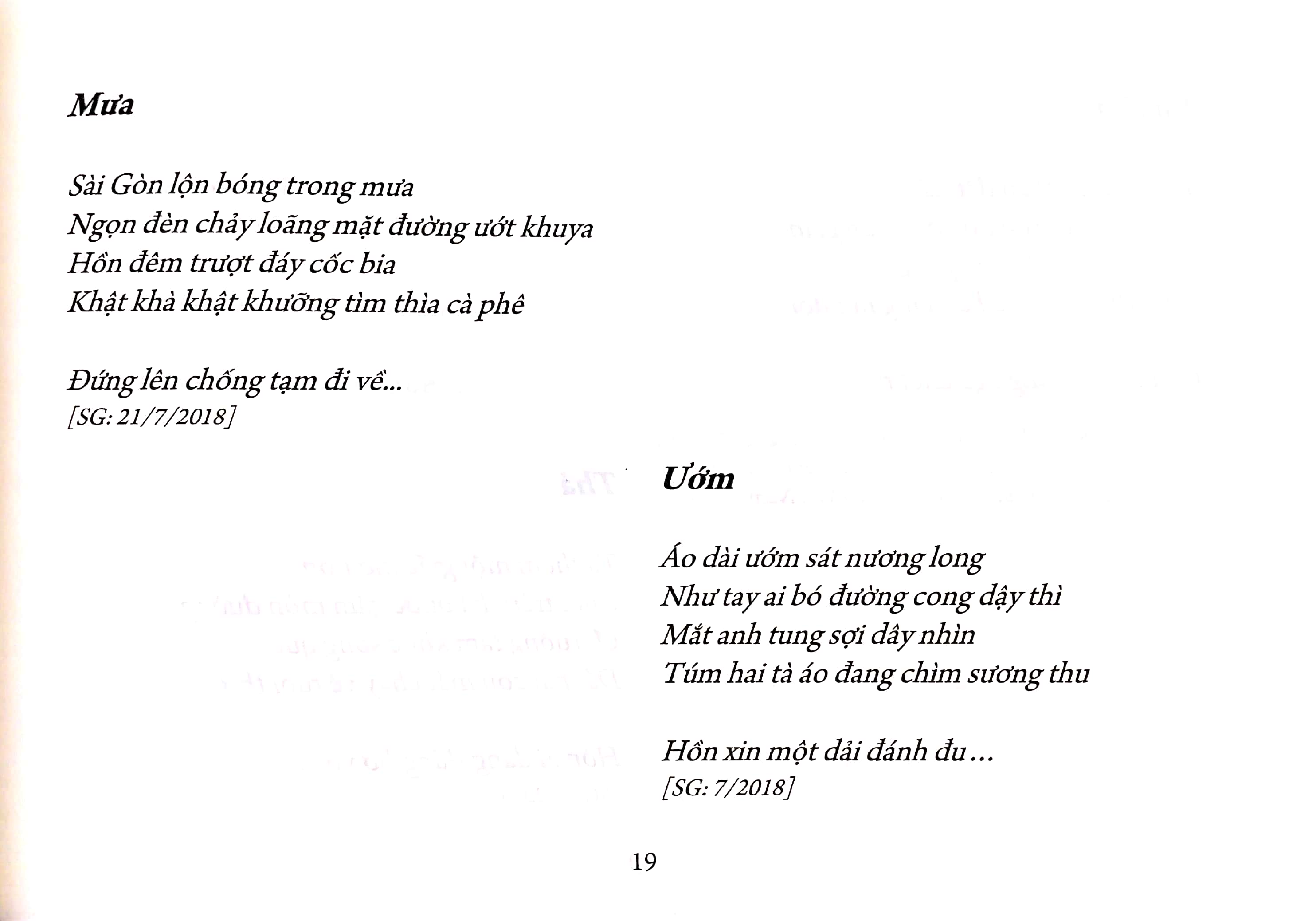 xuân tòng và sáu tập thơ